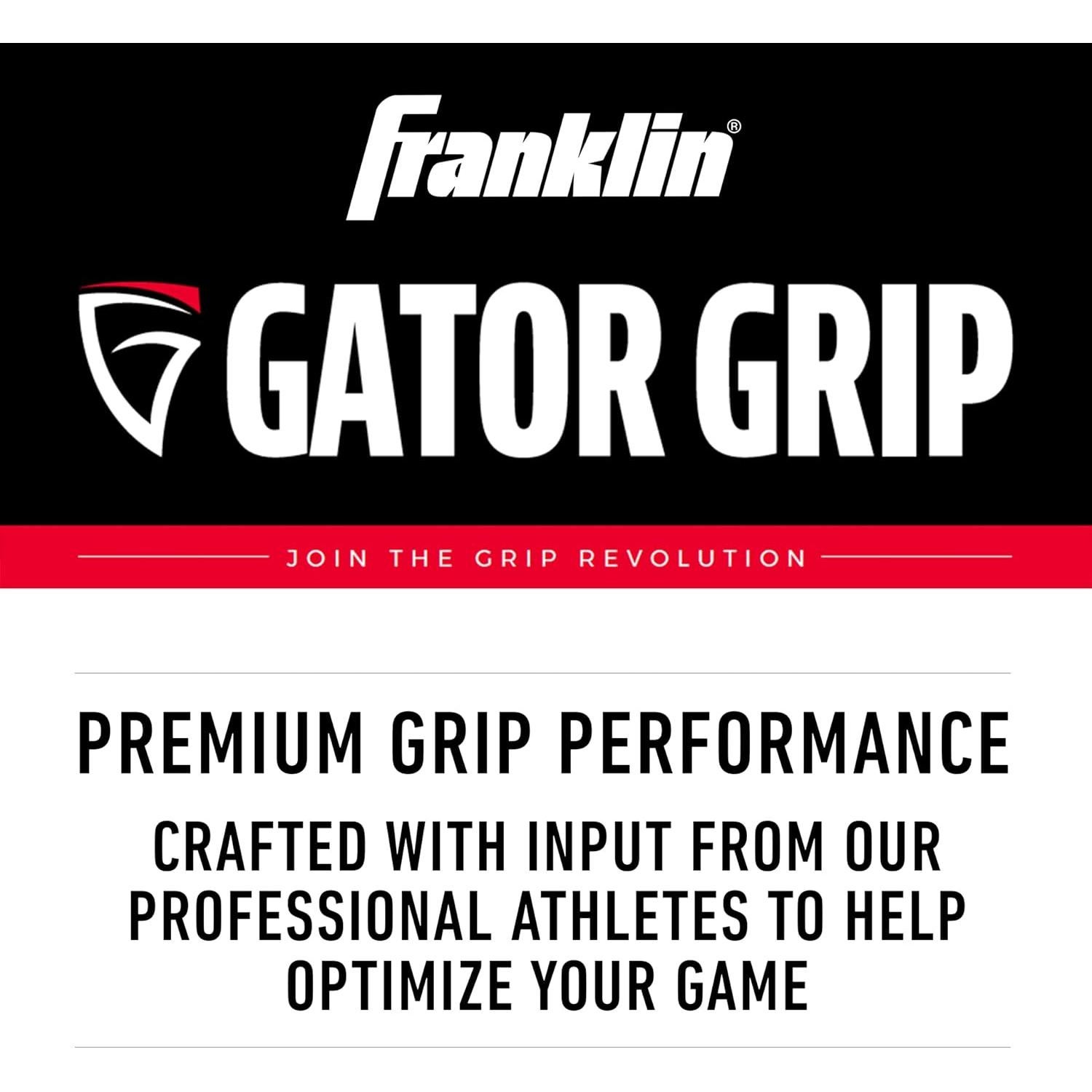 Cinta de agarre para bate de béisbol Franklin Sports Gator Grip 1.2mm