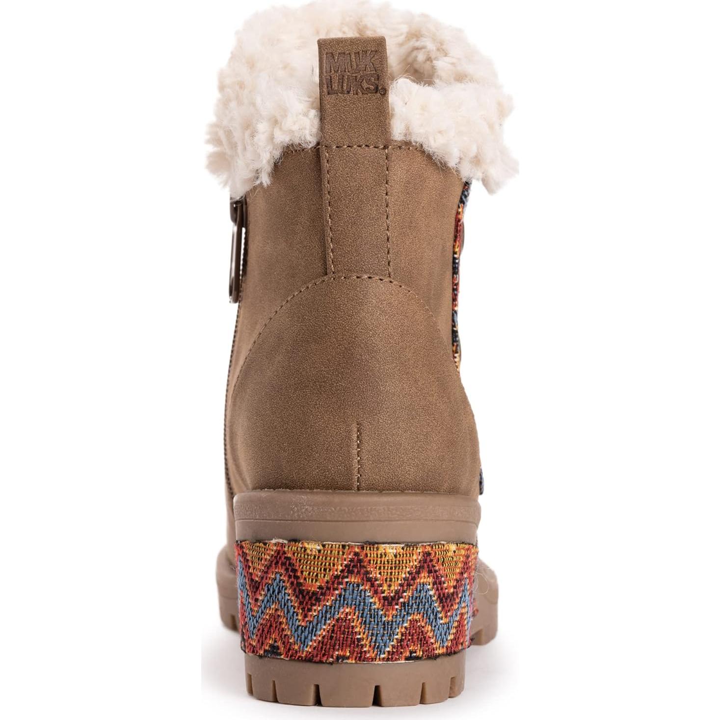 Botas de Cuña Halden MUK LUKS para Mujeres - Marrón 11