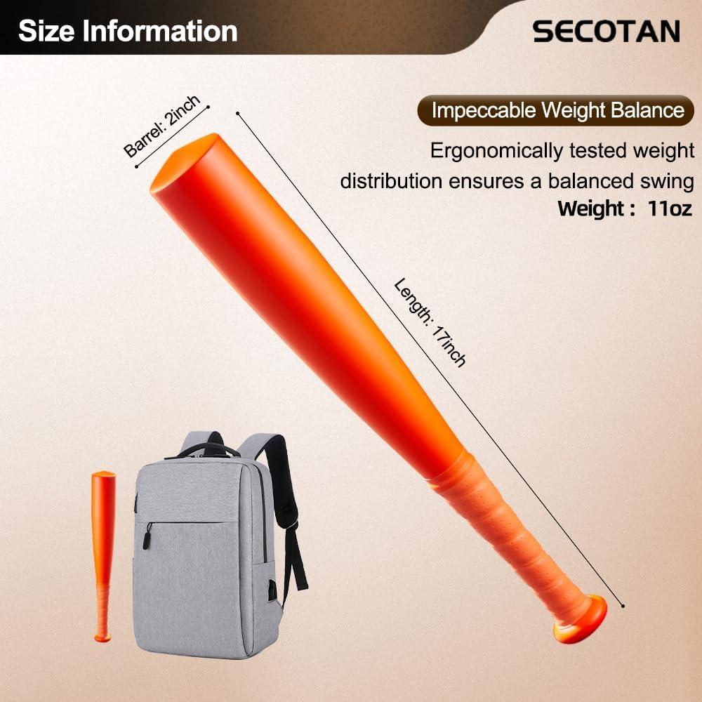 Bate de béisbol SECOTAN de entrenamiento de aluminio 43 cm