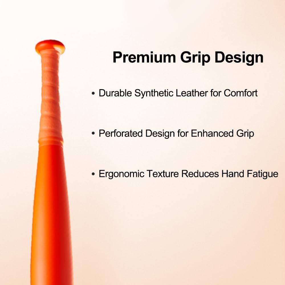 Bate de béisbol SECOTAN de entrenamiento de aluminio 43 cm