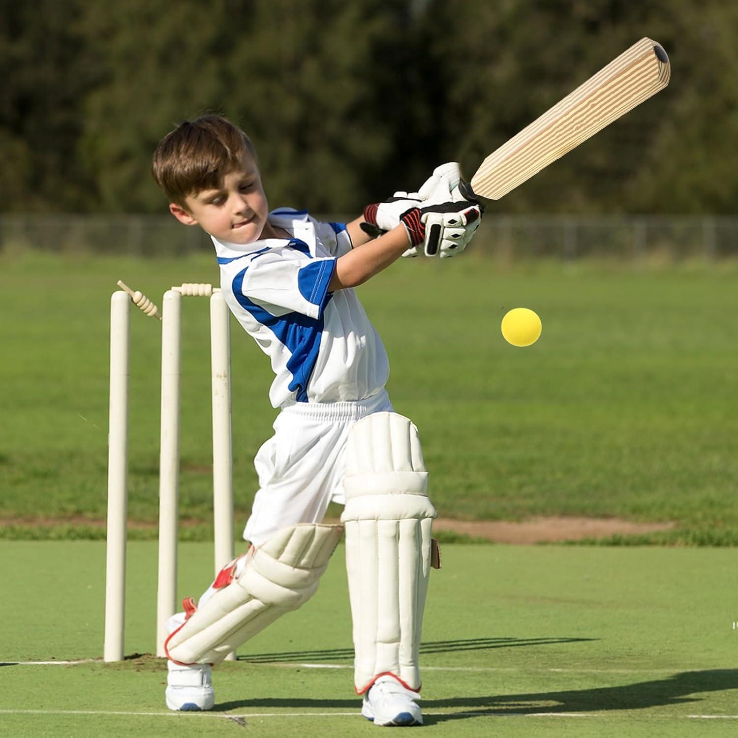 Juego de Cricket de Espuma Kisangel con Pelotas para Niños