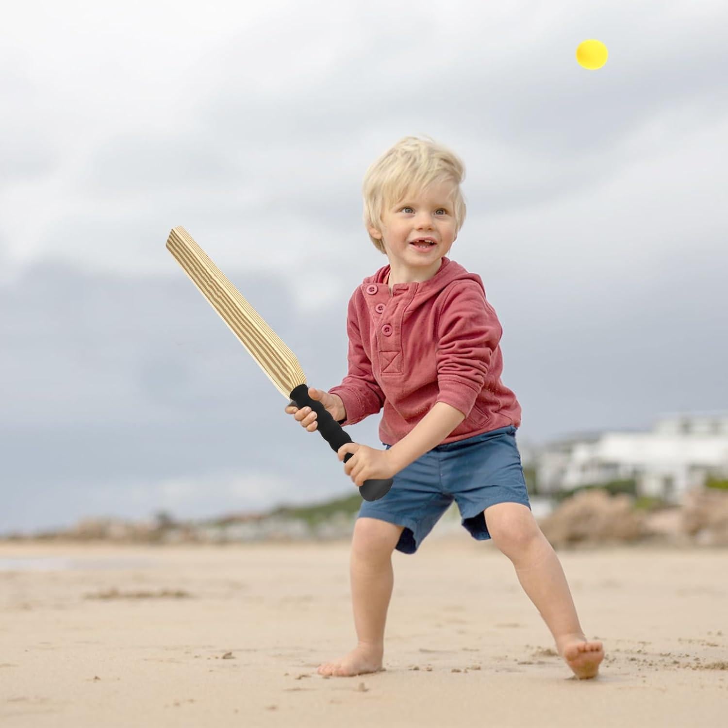Juego de Cricket de Espuma Kisangel con Pelotas para Niños