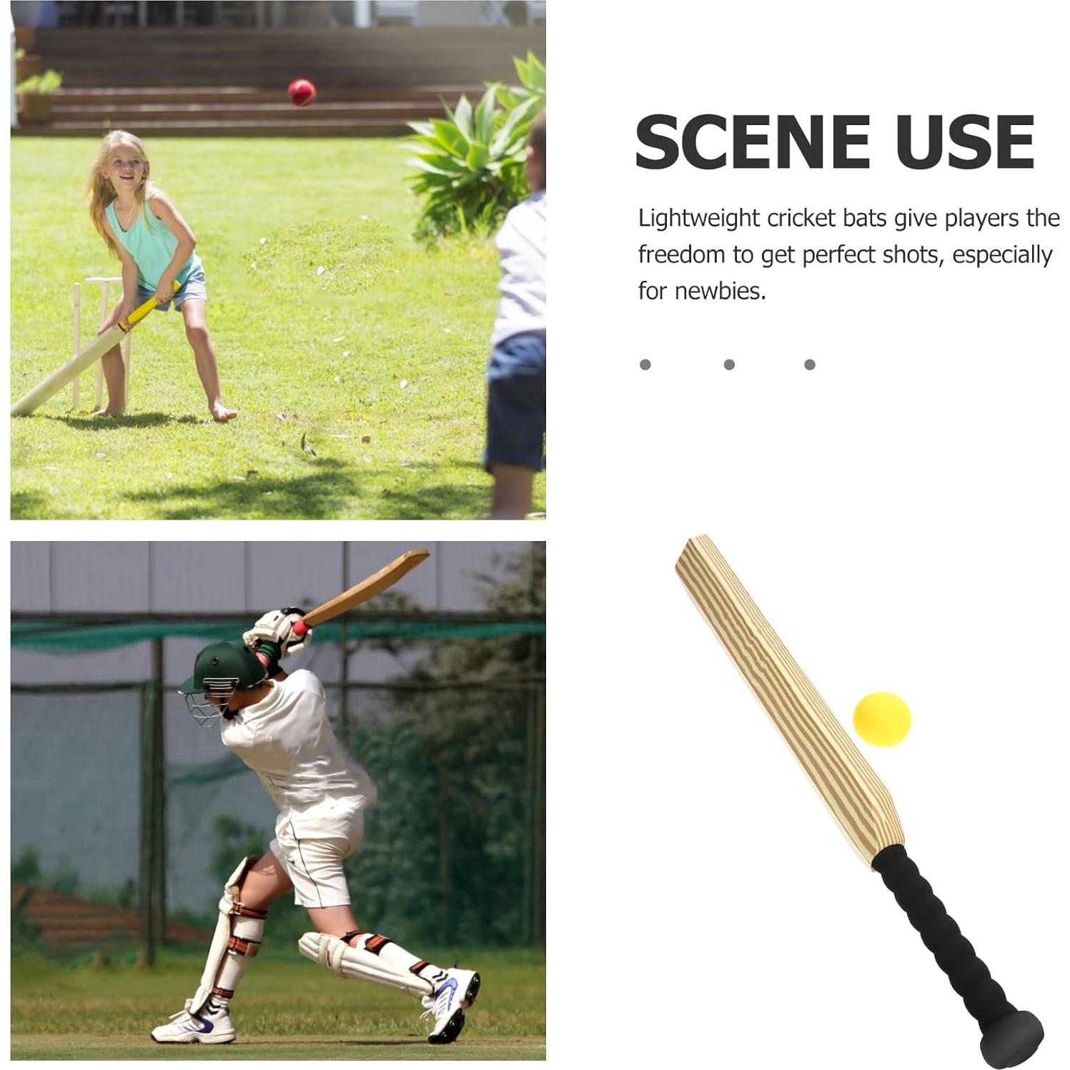 Juego de Cricket de Espuma Kisangel con Pelotas para Niños