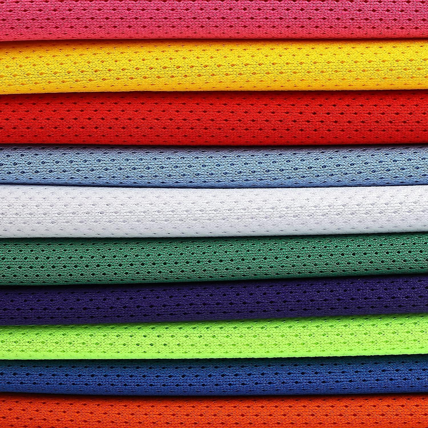 Juego de 12 Chalecos Numerados de Fútbol RE-HUO con Bolsa