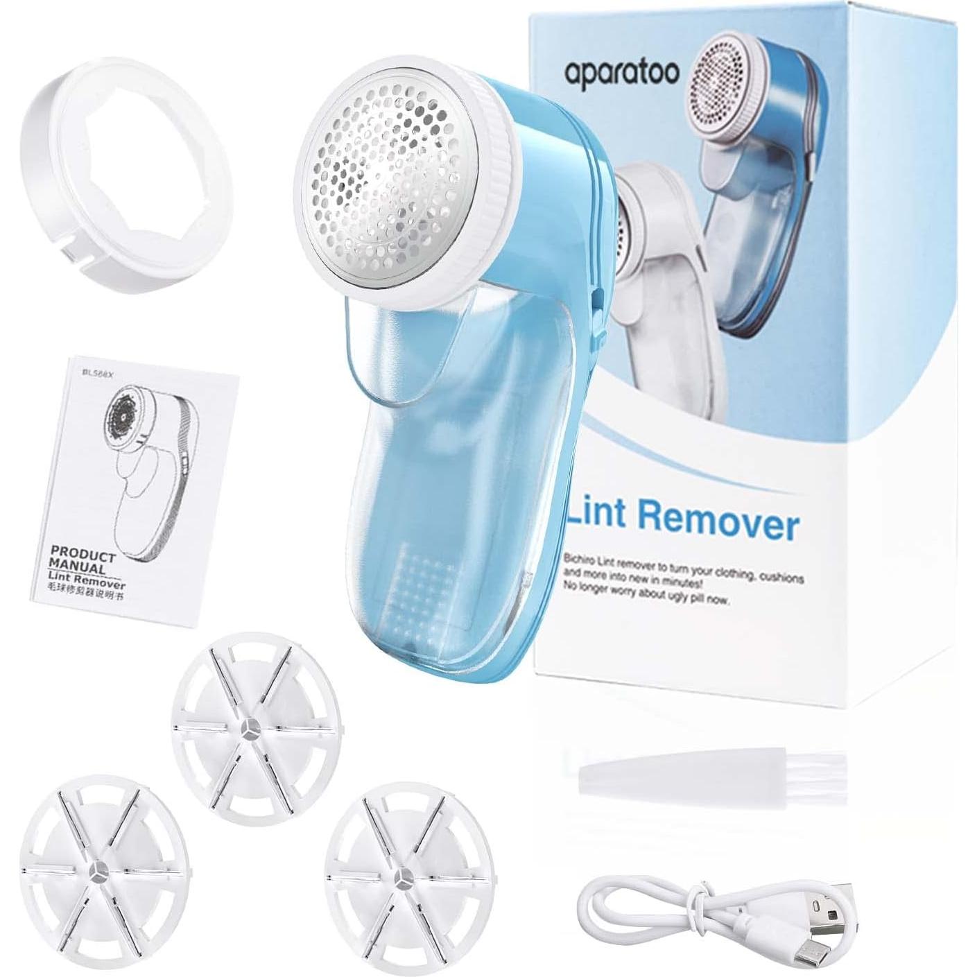 Raspador de tela Tiptop Home MM eléctrico recargable USB