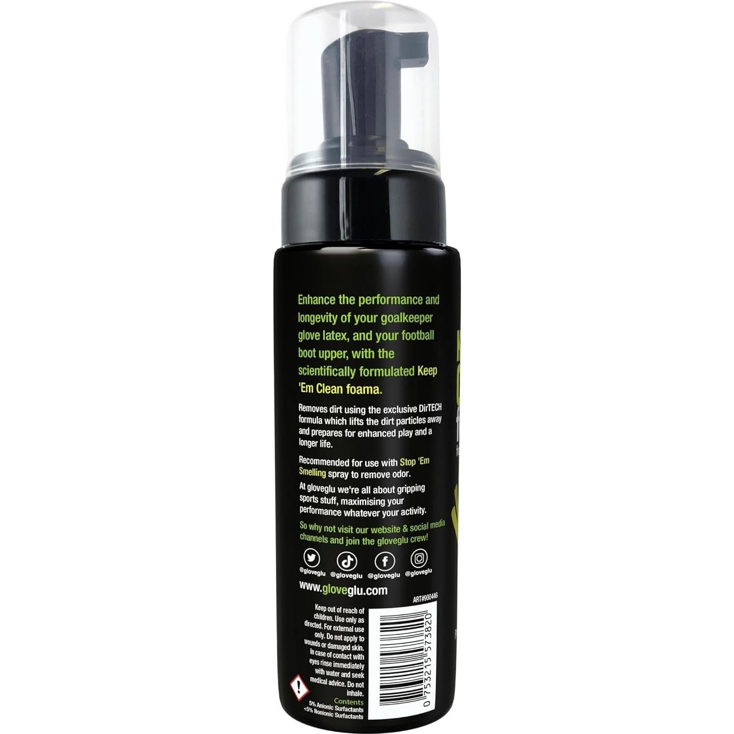 Limpiador Foama para Guantes y Botas de Fútbol 200ml - Keep 'Em Clean