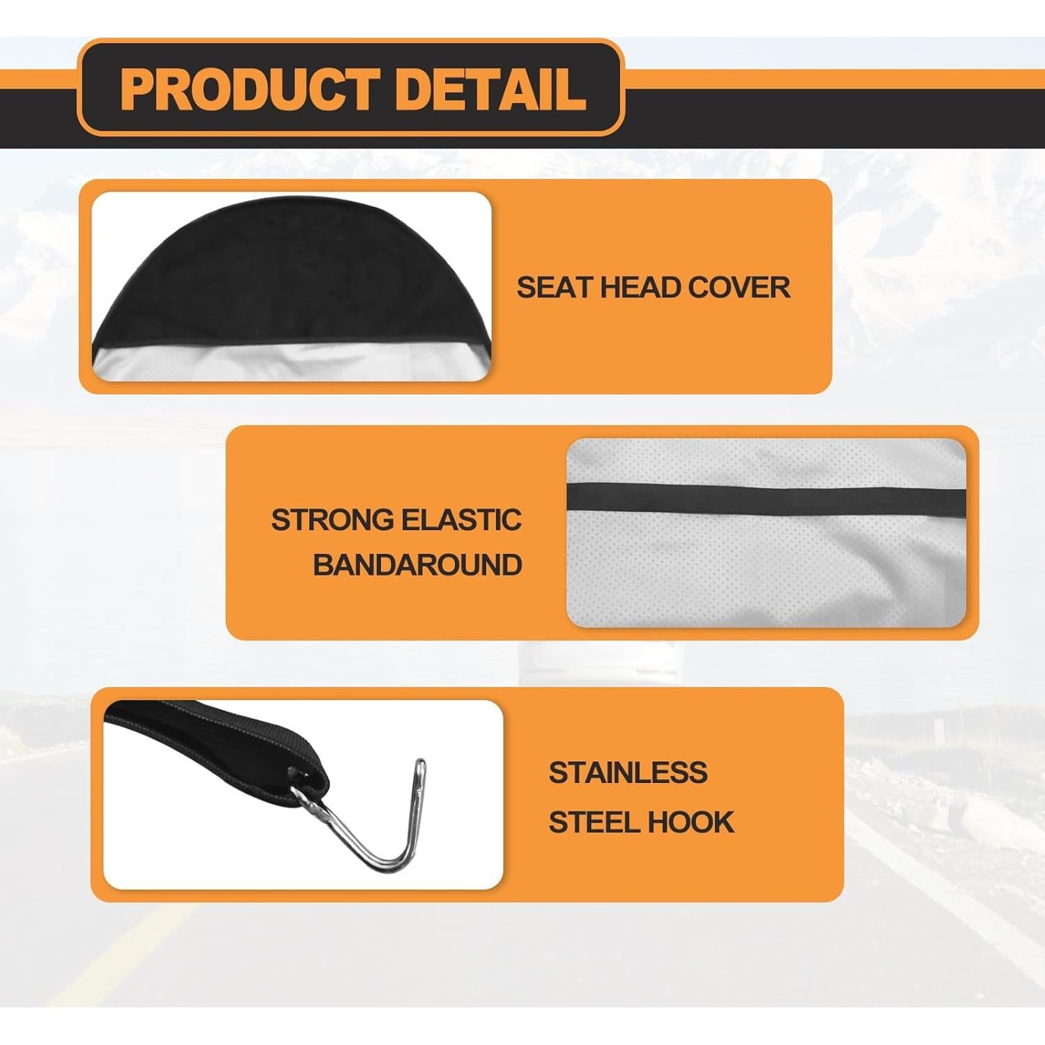 Funda de Asiento Impermeable KEVWR Negra para Auto