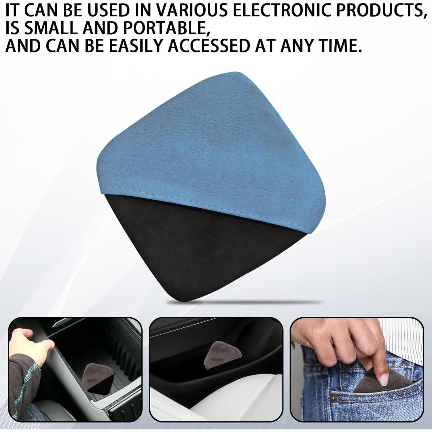 Limpiador de Pantallas de Auto QKYS, Paño Microfibra Azul