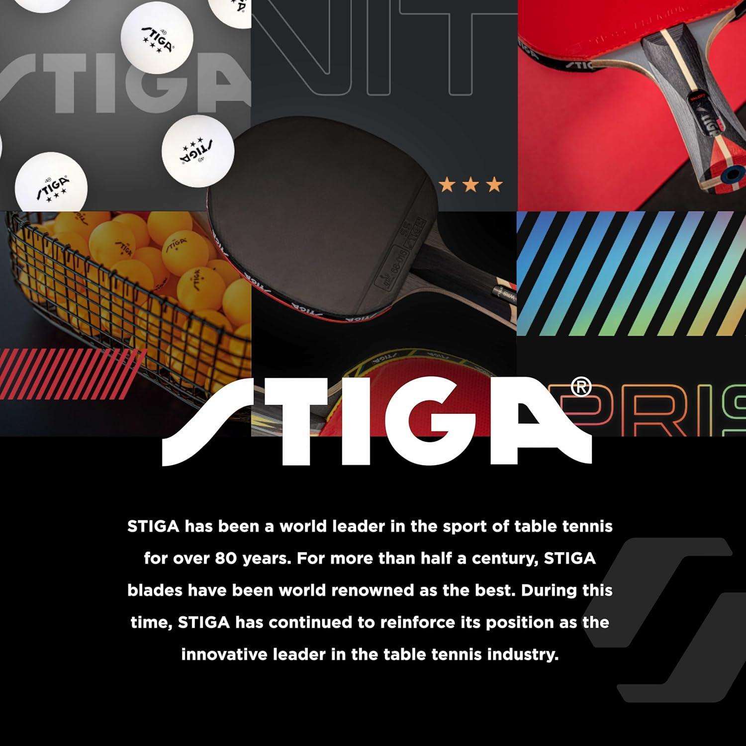 Paleta de Ping Pong STIGA Cybershape Eclipse - 5 Capas, 2.0 mm