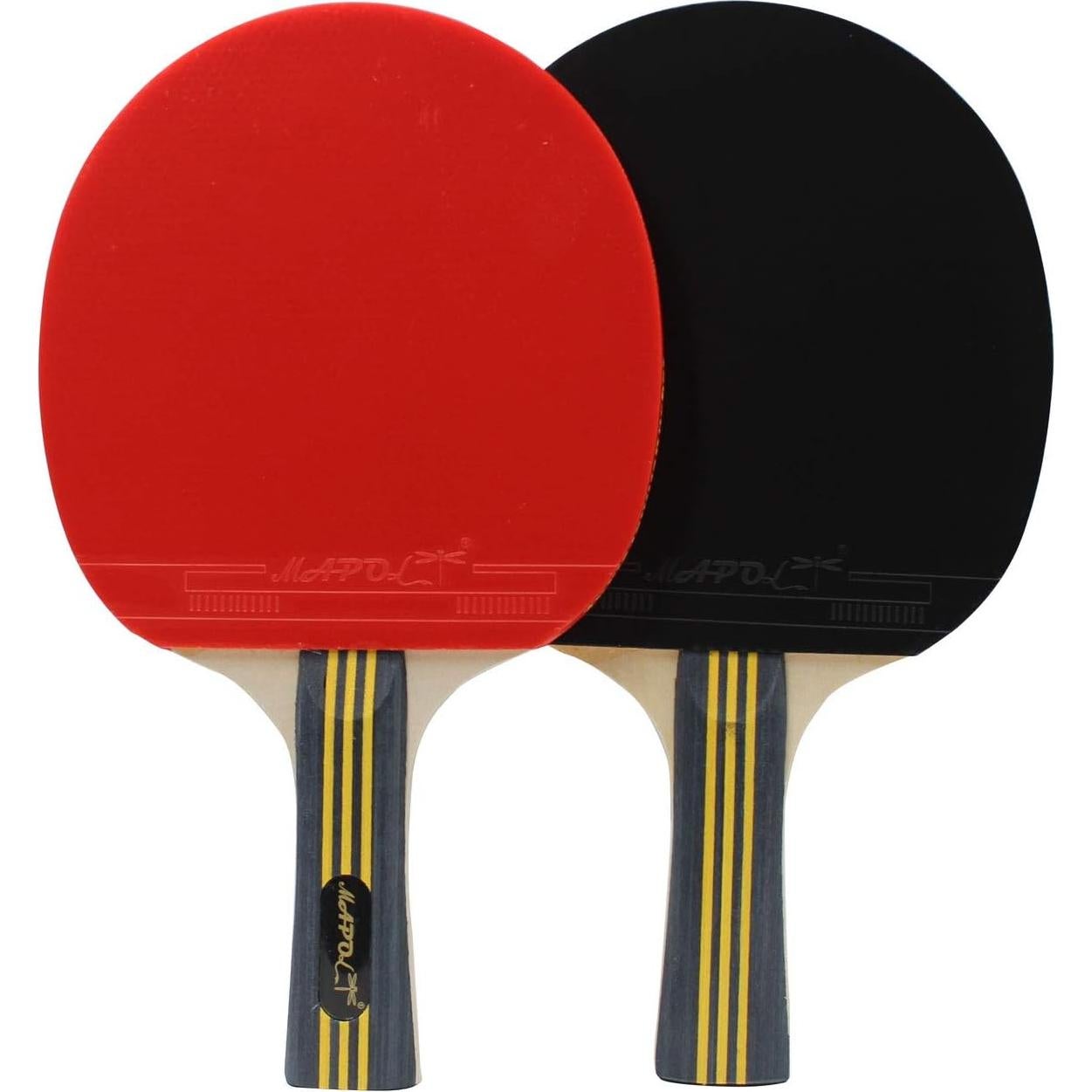 Conjunto de Tenis de Mesa MAPOL - 4 Palas y 8 Pelotas