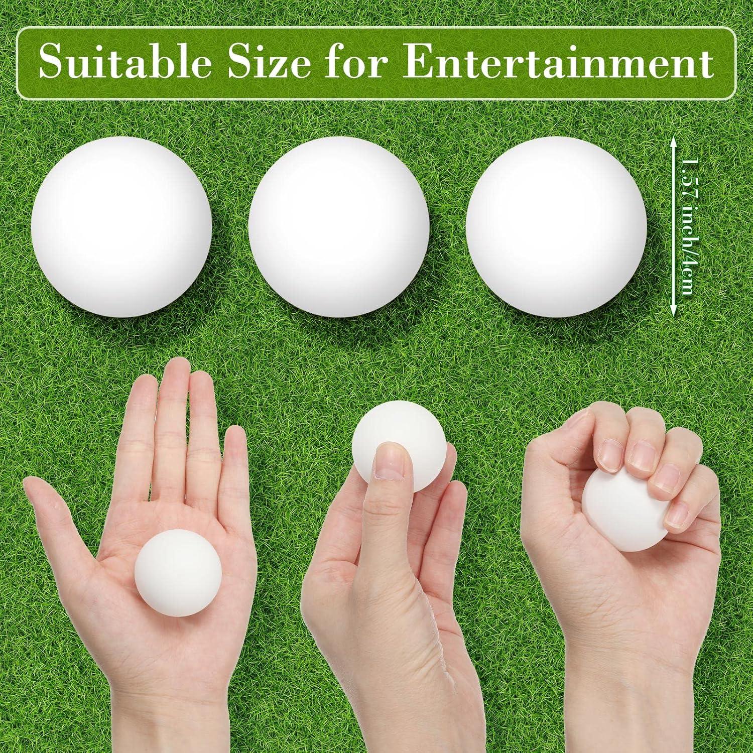 BBTO 300 Bolas de Tenis de Mesa Blancas 40 mm para Manualidades