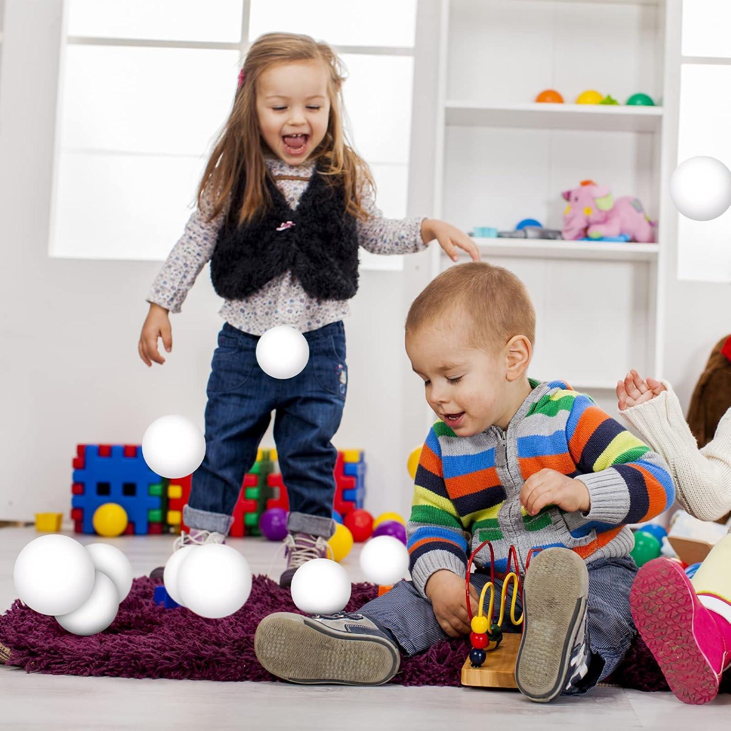 BBTO 300 Bolas de Tenis de Mesa Blancas 40 mm para Manualidades