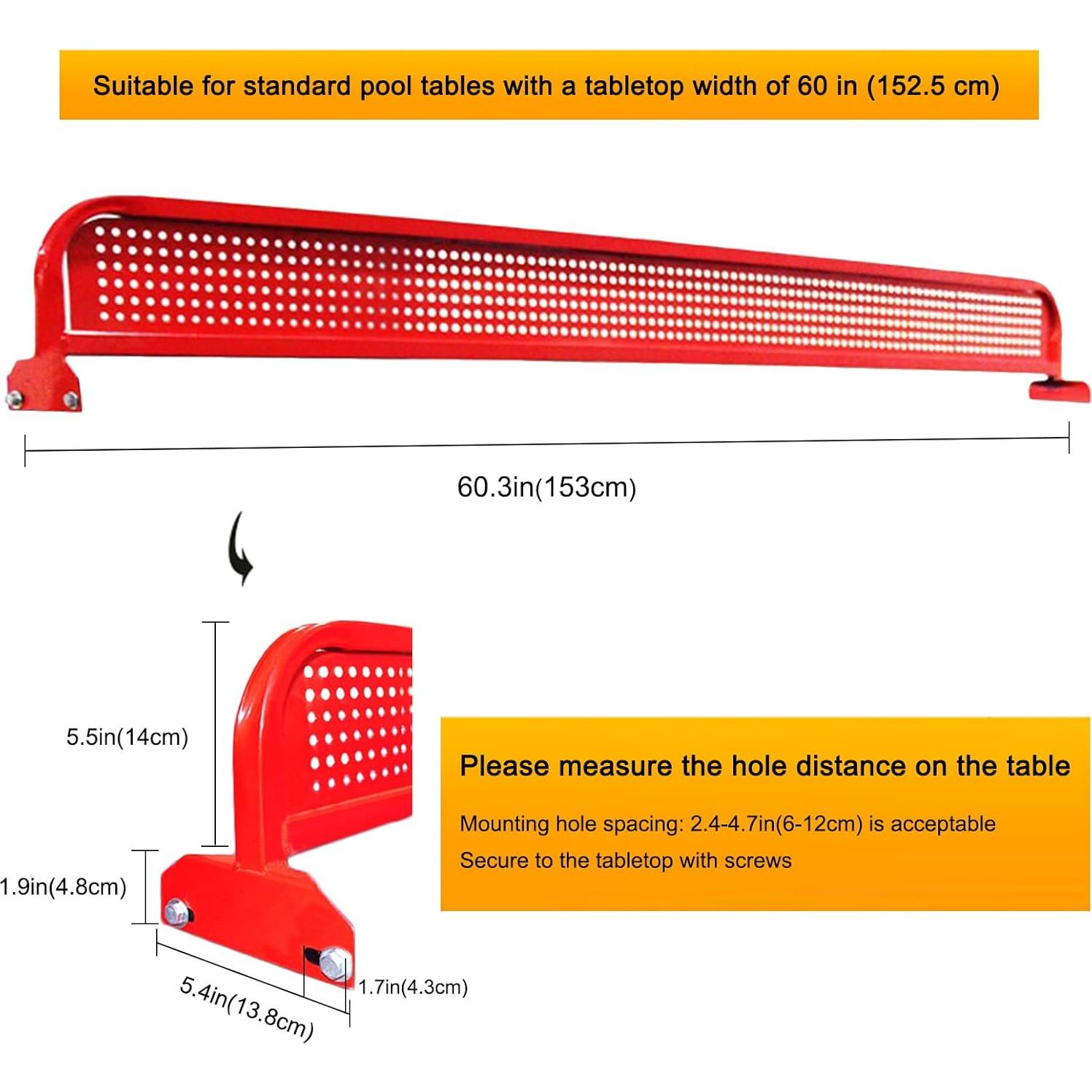 Red de Tenis de Mesa OYKSHDF 153 cm para Interior y Exterior