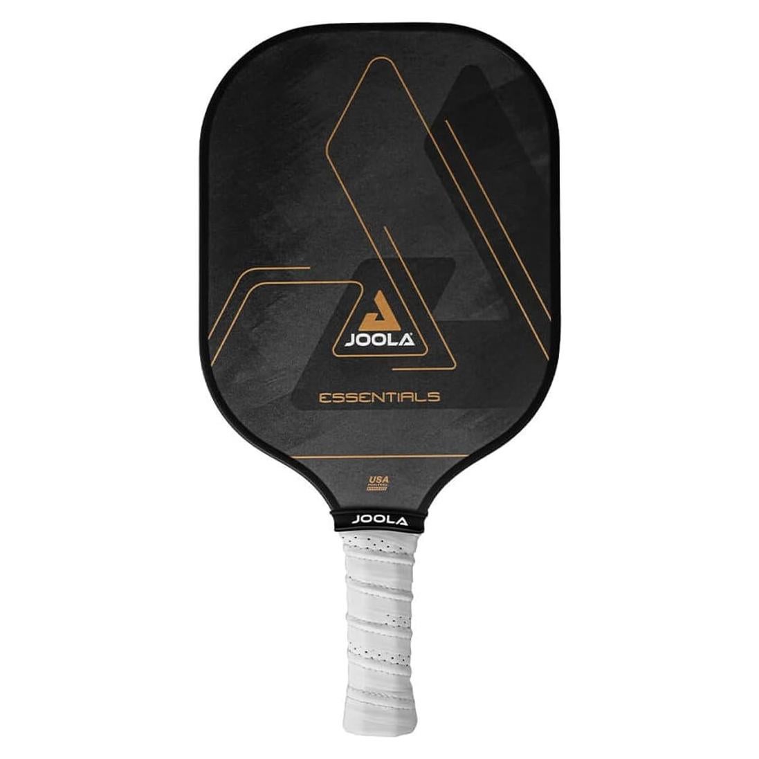 Paleta de Pickleball JOOLA Esenciales Negra - Fibra de Vidrio