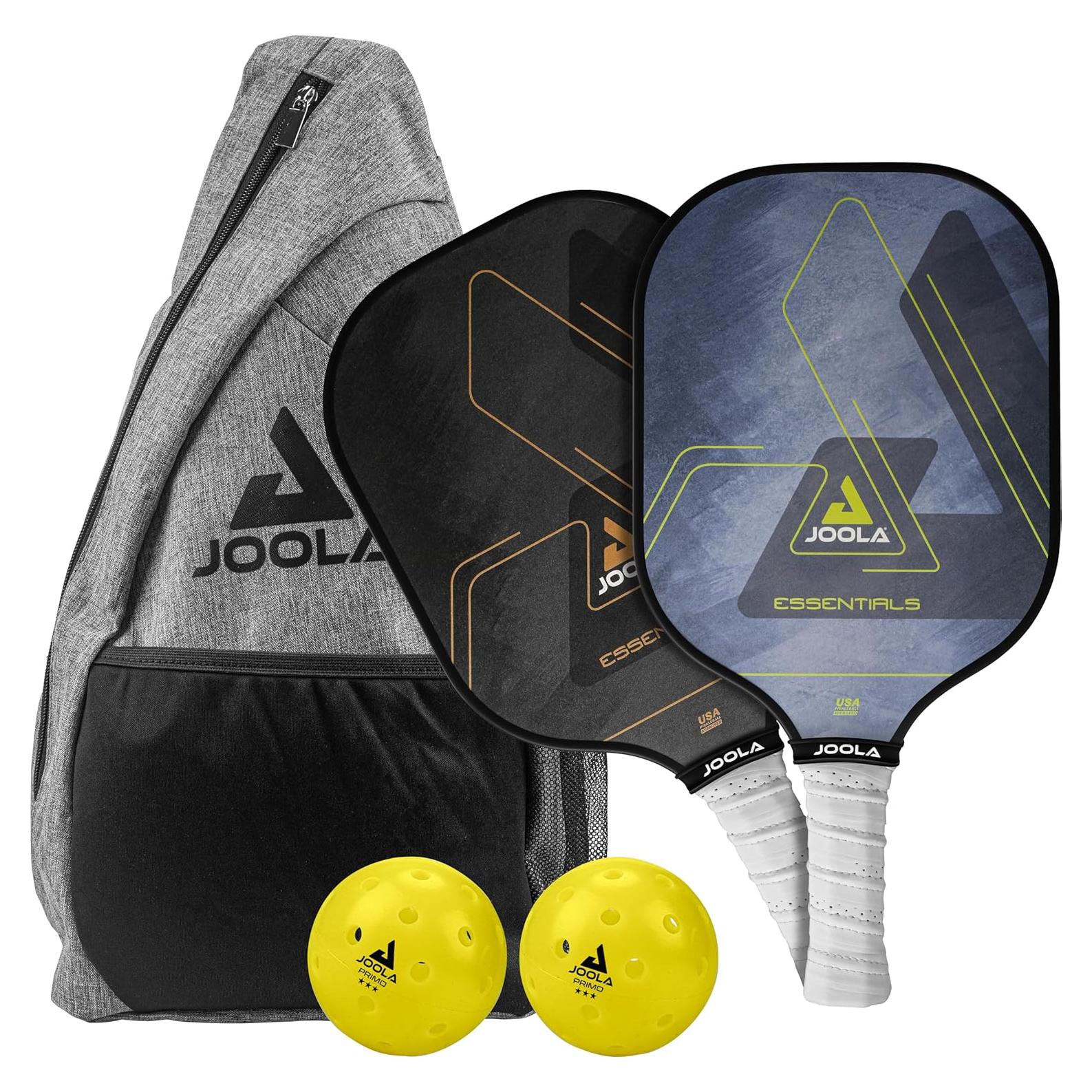 Set de Palas de Pickleball JOOLA Esenciales - 2 Palas y 4 Pelotas