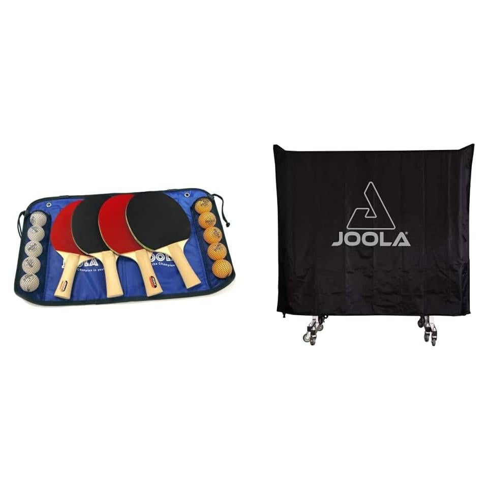Juego de Tenis de Mesa JOOLA - 4 Palas y 10 Pelotas