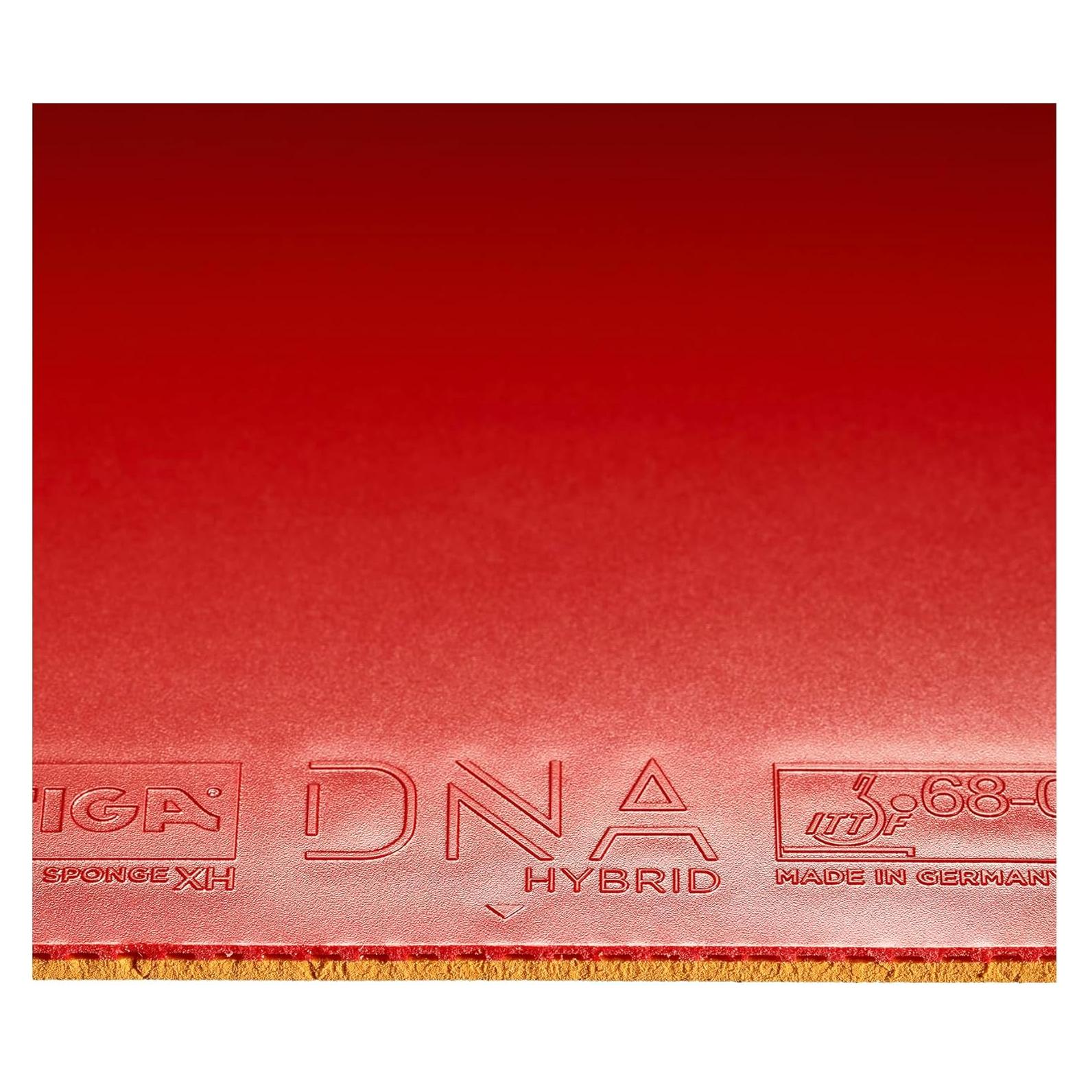 Goma de Tenis de Mesa Stiga DNA Hybrid XH 2.1mm Roja