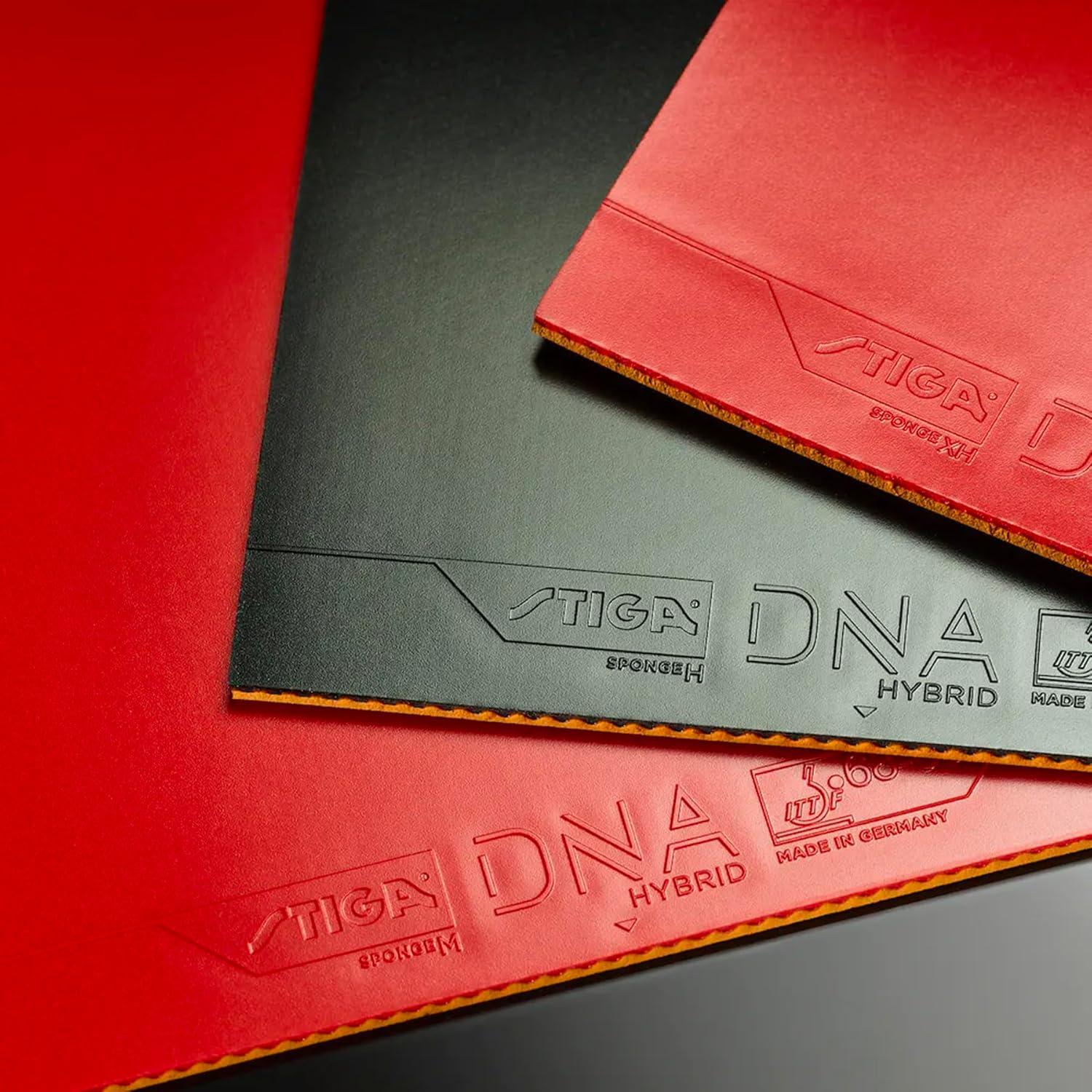 Goma de Tenis de Mesa Stiga DNA Hybrid XH 2.1mm Roja