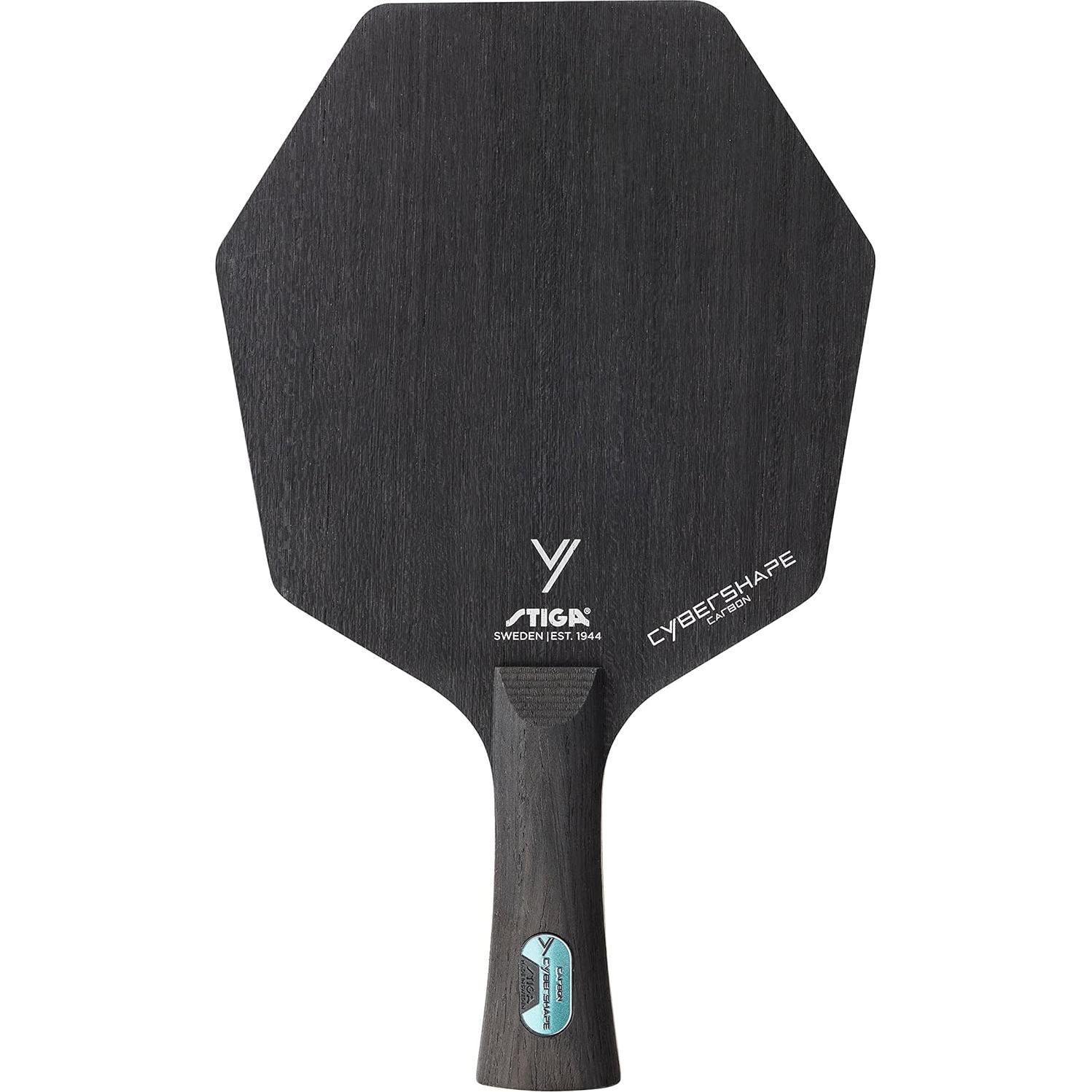 Paleta de Tenis de Mesa Stiga Cybershape Carbon CWT - Negro