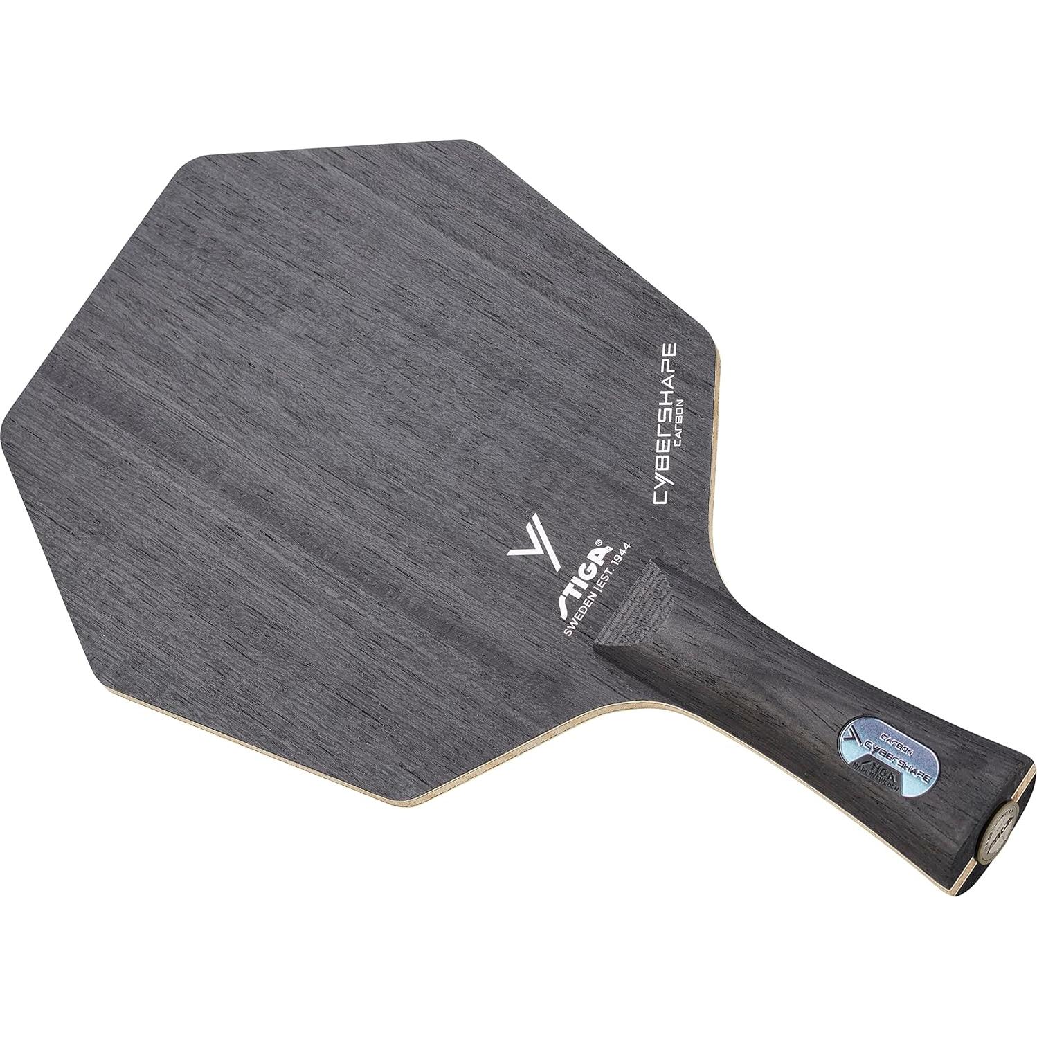 Paleta de Tenis de Mesa Stiga Cybershape Carbon CWT - Negro