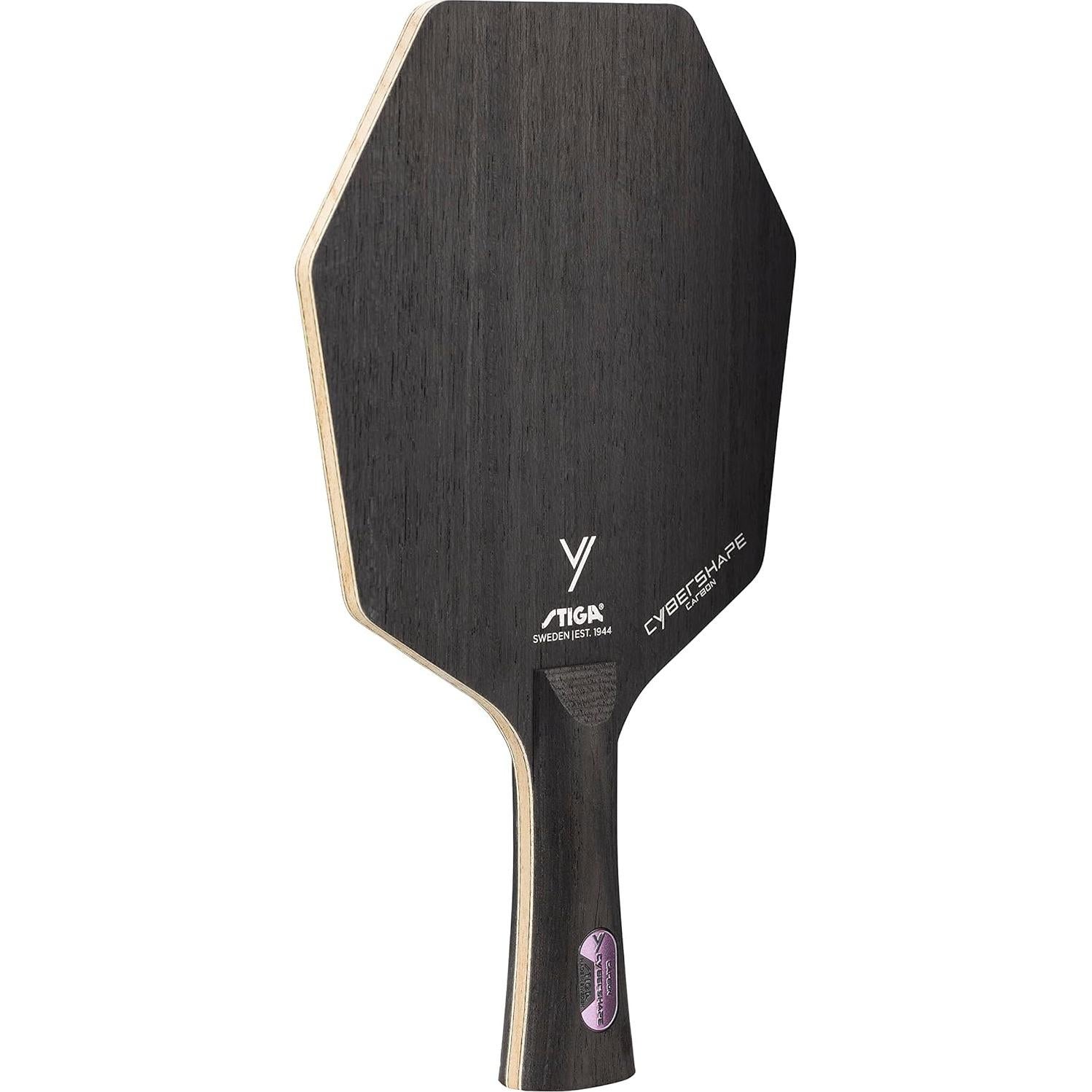 Paleta de Tenis de Mesa Stiga Cybershape Carbon CWT - Negro