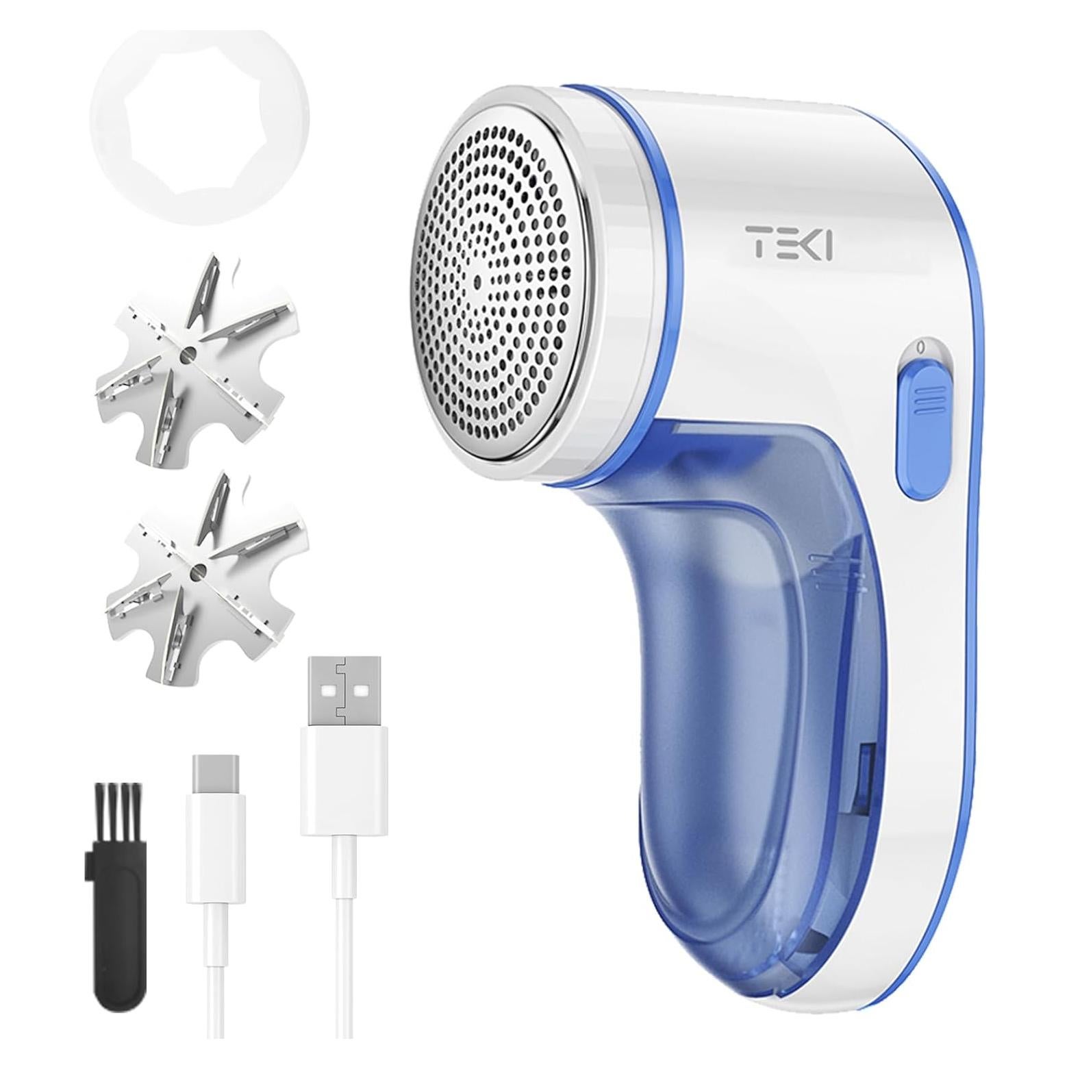 Raspador de Pelusa TEKI Recargable 6 Hojas USB