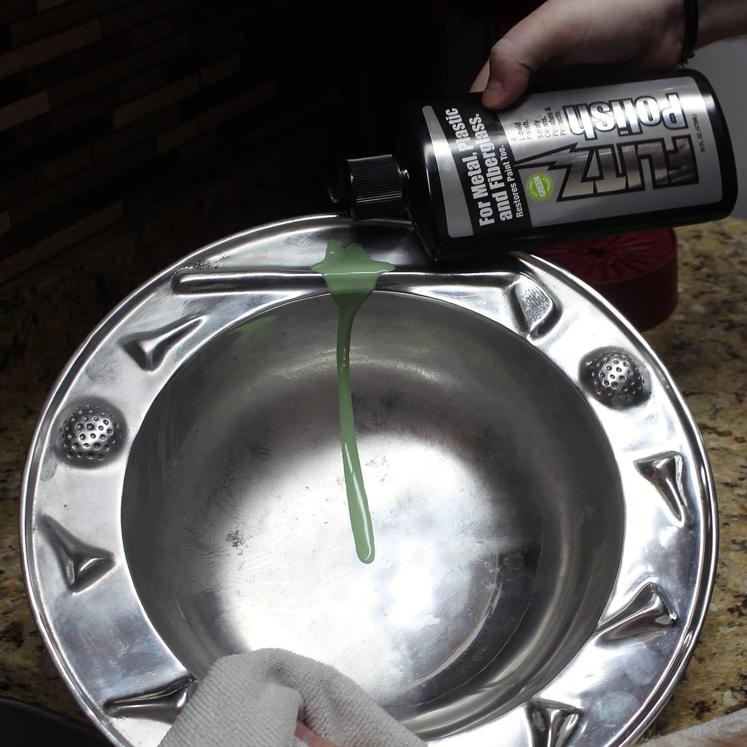 Limpiador y Pulidor Flitz LQ 04587 para Metal y Plástico