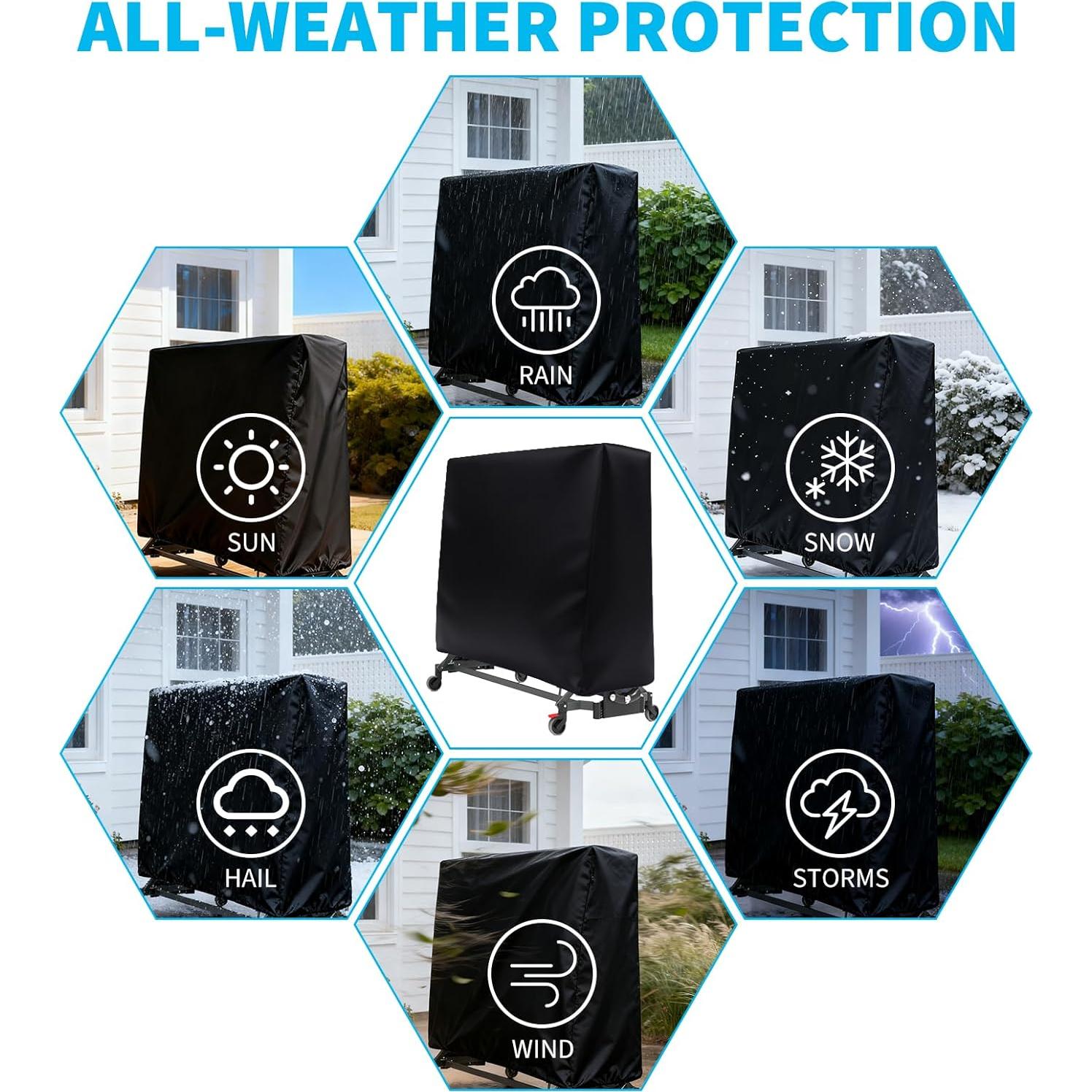 Funda de Mesa de Ping Pong Kettler Impermeable Oxford 0.74kg