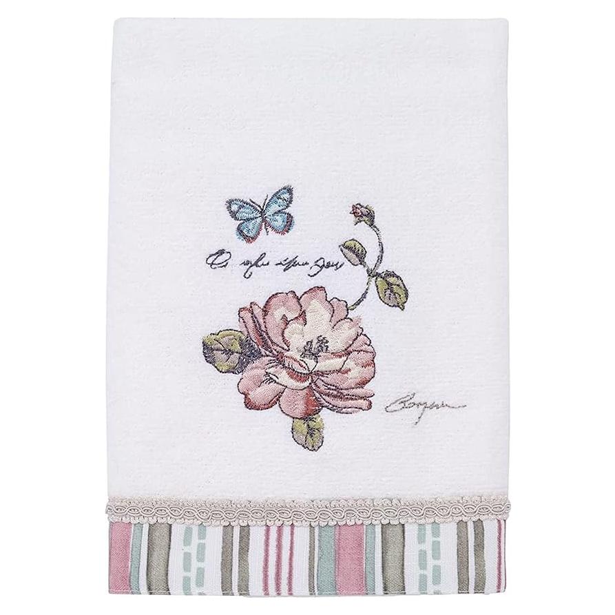 Toalla de Mano Avanti Linens Jardín de Mariposas 100% Algodón