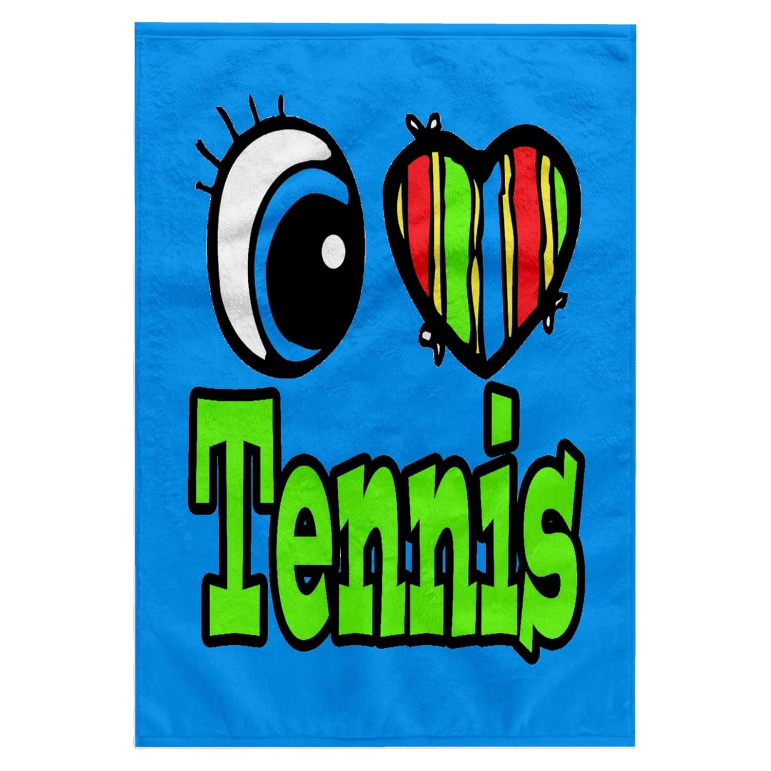 Toalla de Mano 3dRose Brillante Ojo Corazón Tenis 38x56cm