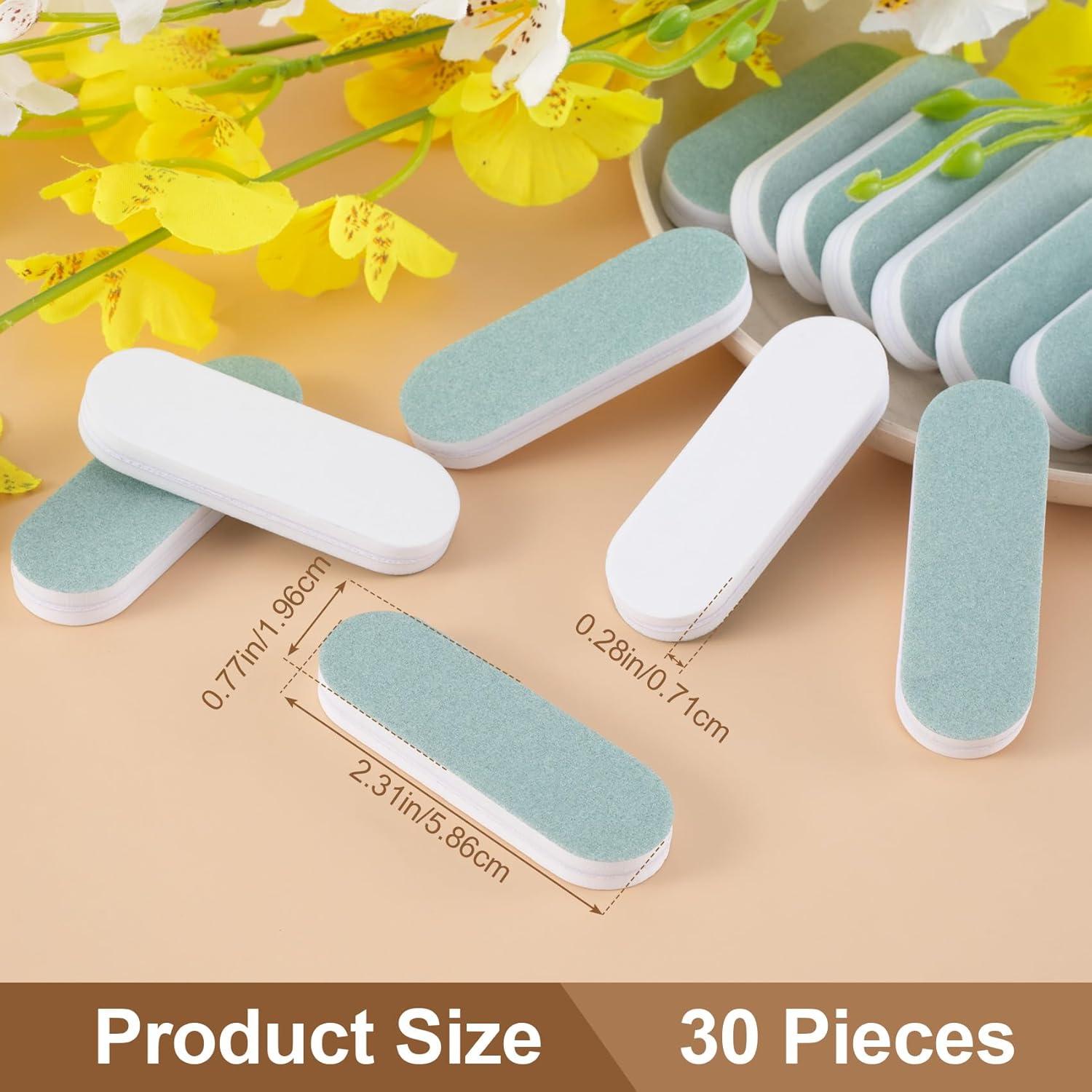 Barra de Pulido HINZIC 30 Piezas Doble Cara 6x2x0.7 cm