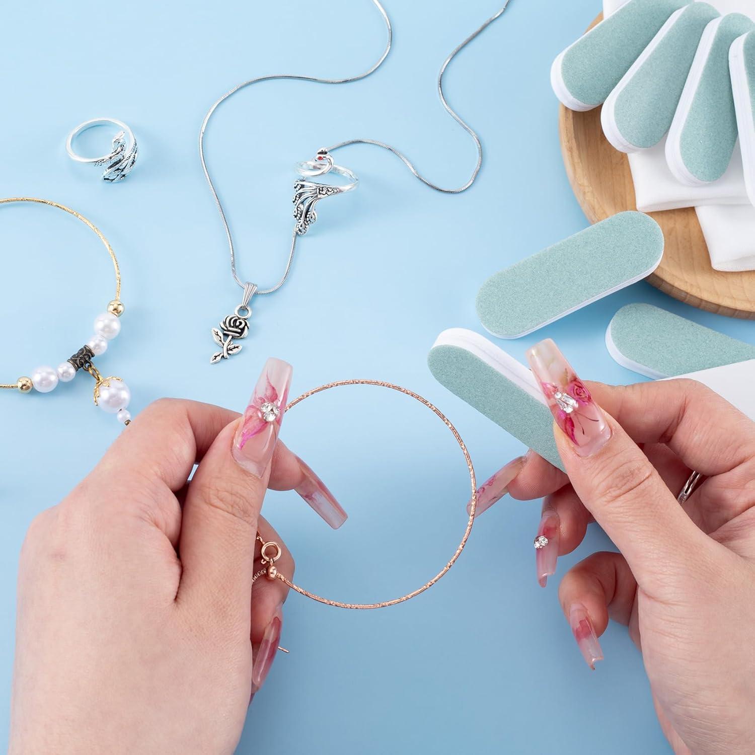 Barra de Pulido HINZIC 30 Piezas Doble Cara 6x2x0.7 cm