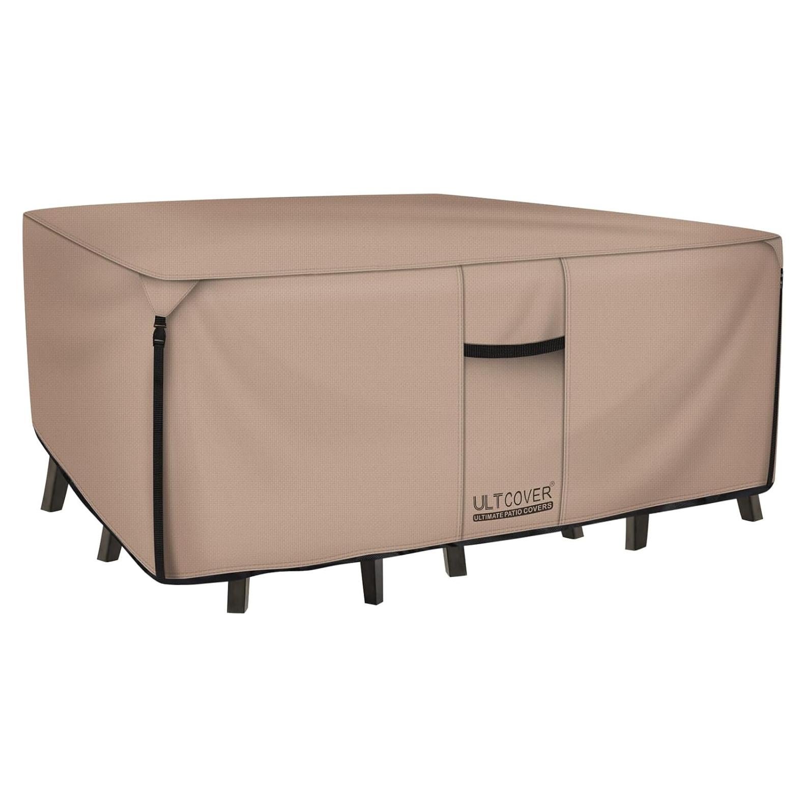 Funda de Mesa de Patio Rectangular ULTCOVER 223.5x157.5 cm Impermeable