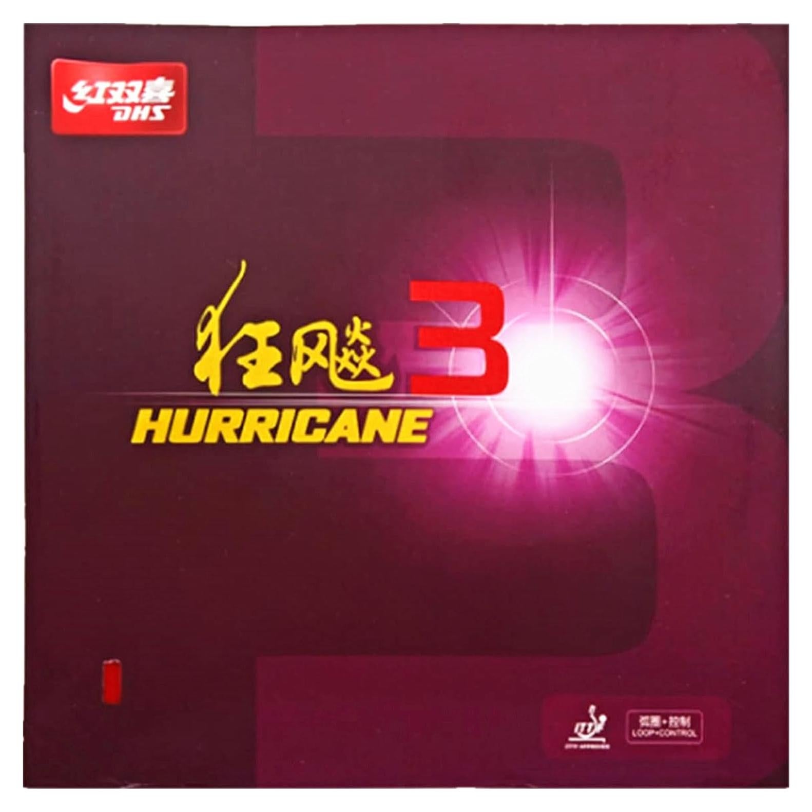 Goma de Tenis de Mesa MejoresPartes Hurricán 3 2.2mm Roja