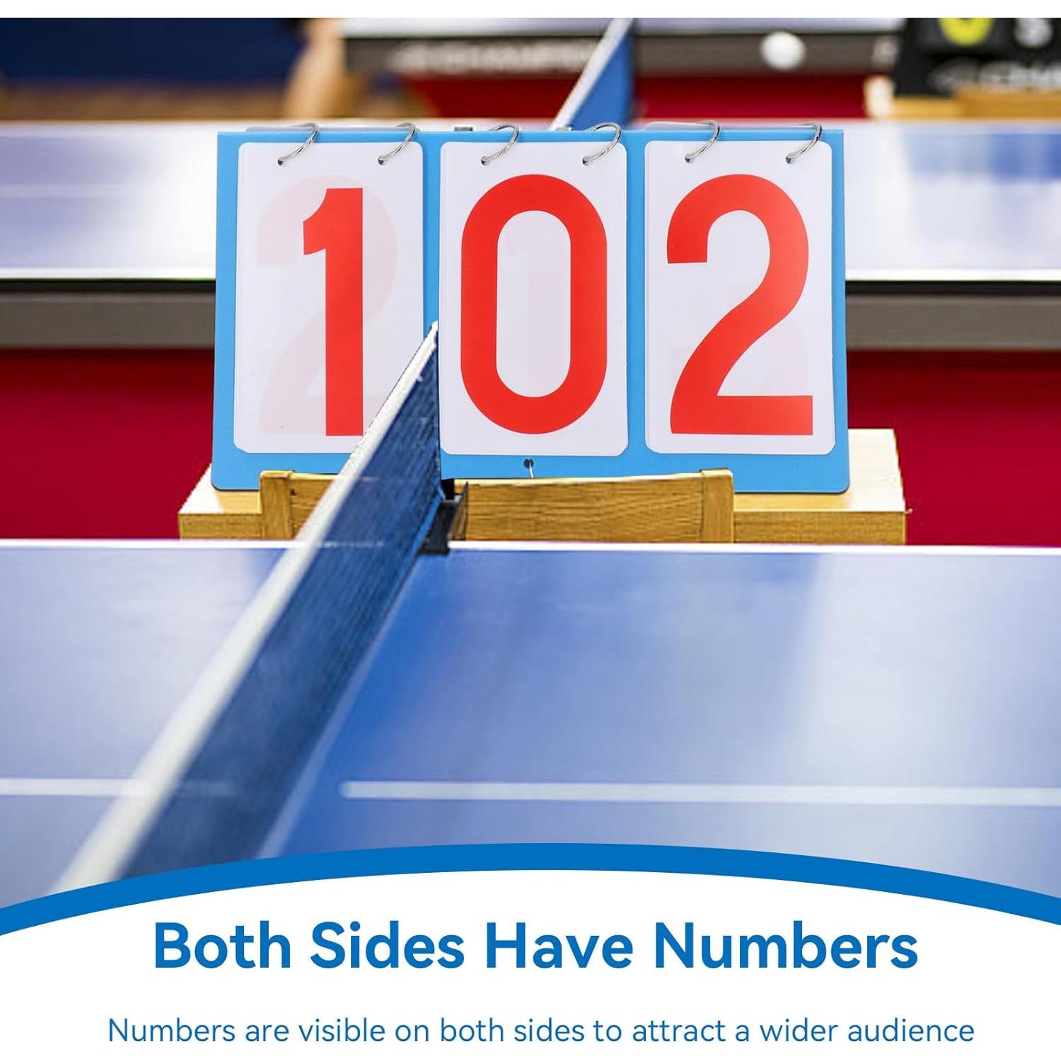 Tablero de Puntuación Portátil Equlup 3 Dígitos para Voleibol