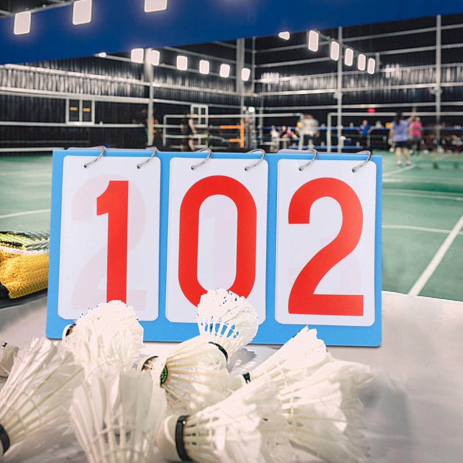 Tablero de Puntuación Portátil Equlup 3 Dígitos para Voleibol