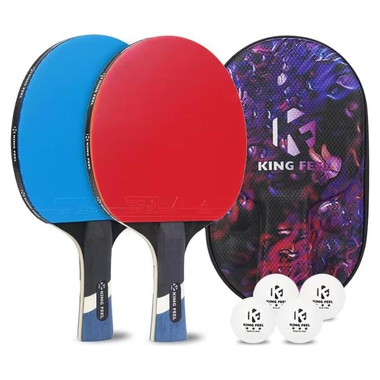 Palas de Ping Pong KINGFEEL LS10 - Fibra de Carbono 7 Capas