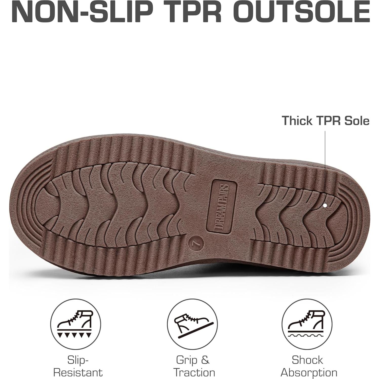 Botas de Nieve Altas Dream Pairs para Mujer - Cálidas y Cómodas