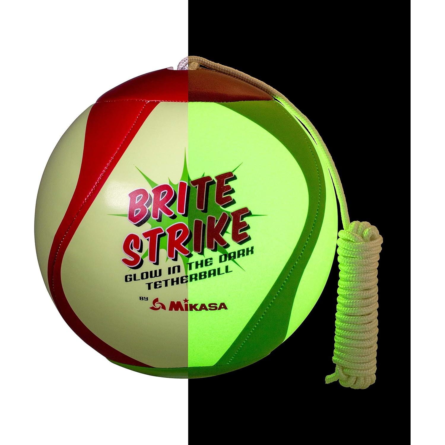 Pelota Tetherball Brilla en la Oscuridad Mikasa 21.6 cm