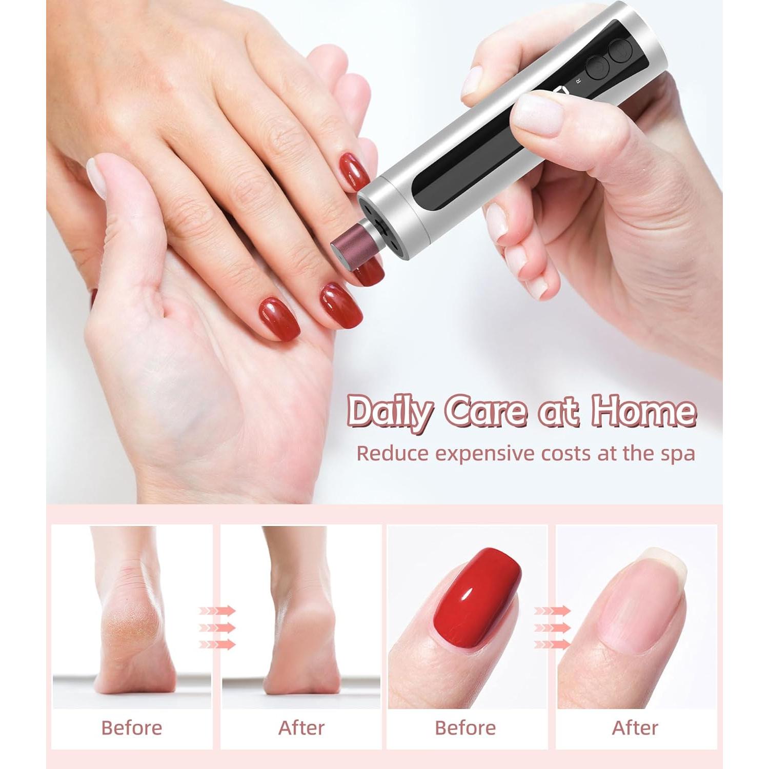 Removedor de Callos Eléctrico APTMAPT HX-16 2 en 1 Recargable