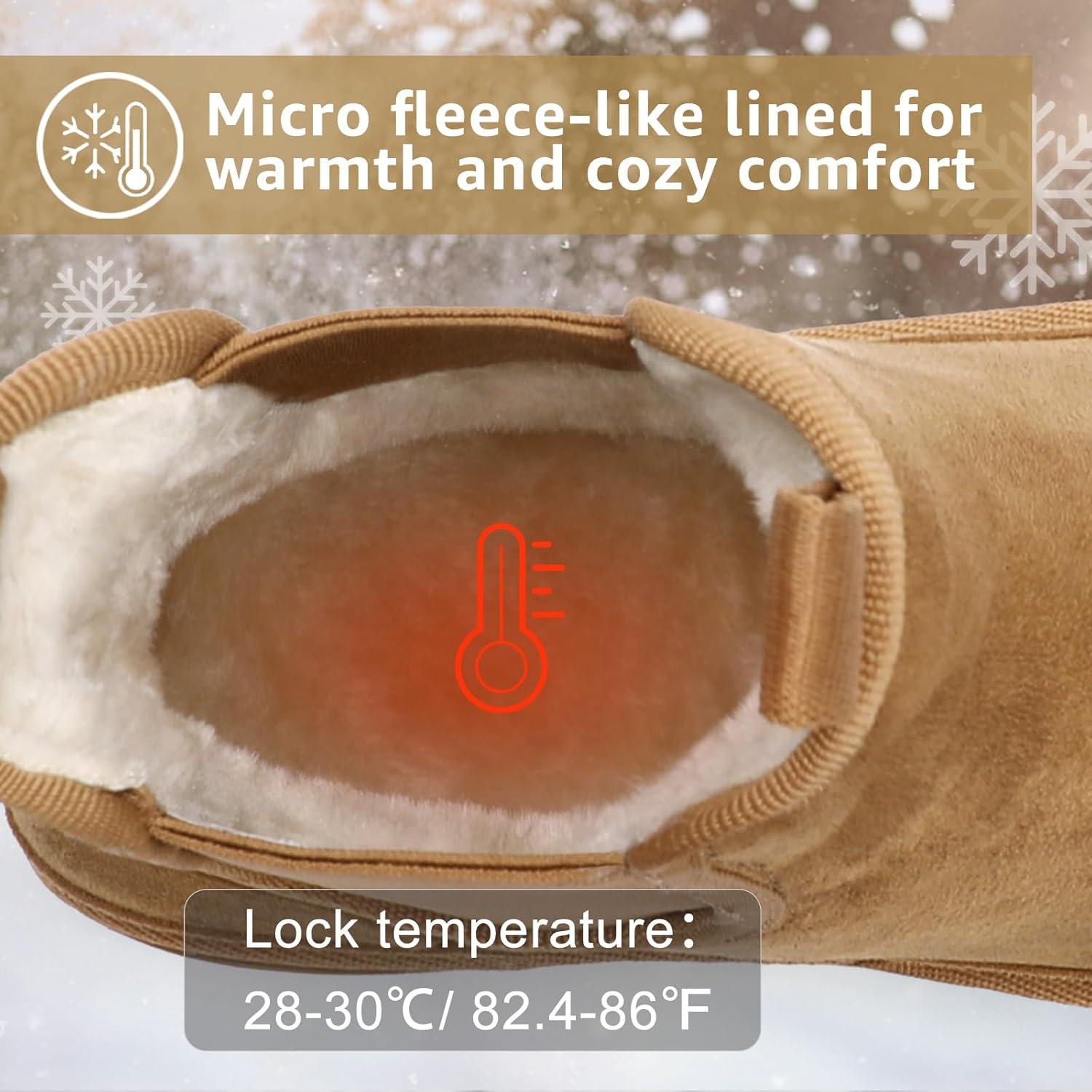 Botas de Nieve Bacia para Mujeres con Plataforma Antideslizante