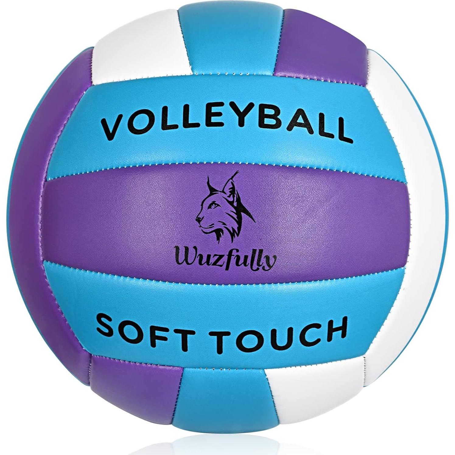Voleibol Wuzfully Tamaño 5 PVC Suave 278.9g para Principiantes