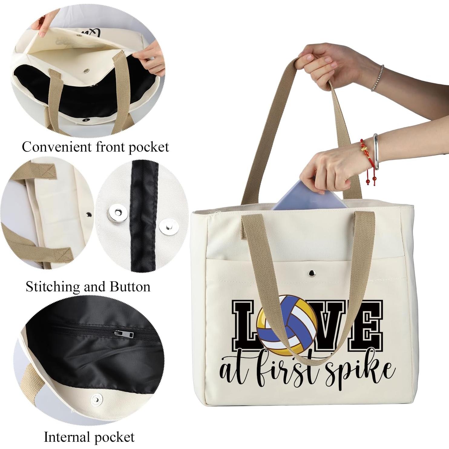 Bolsa de Tote de Voleibol MBMSO 33x30.5x13cm Resistente