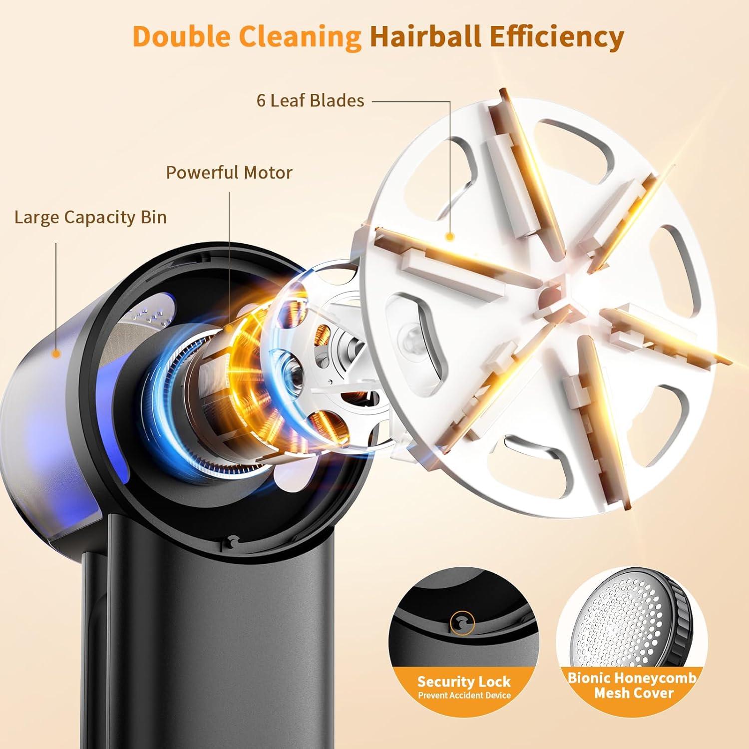 Afeitadora de Tela Eléctrica ColdSky 3 Velocidades LED - Negro