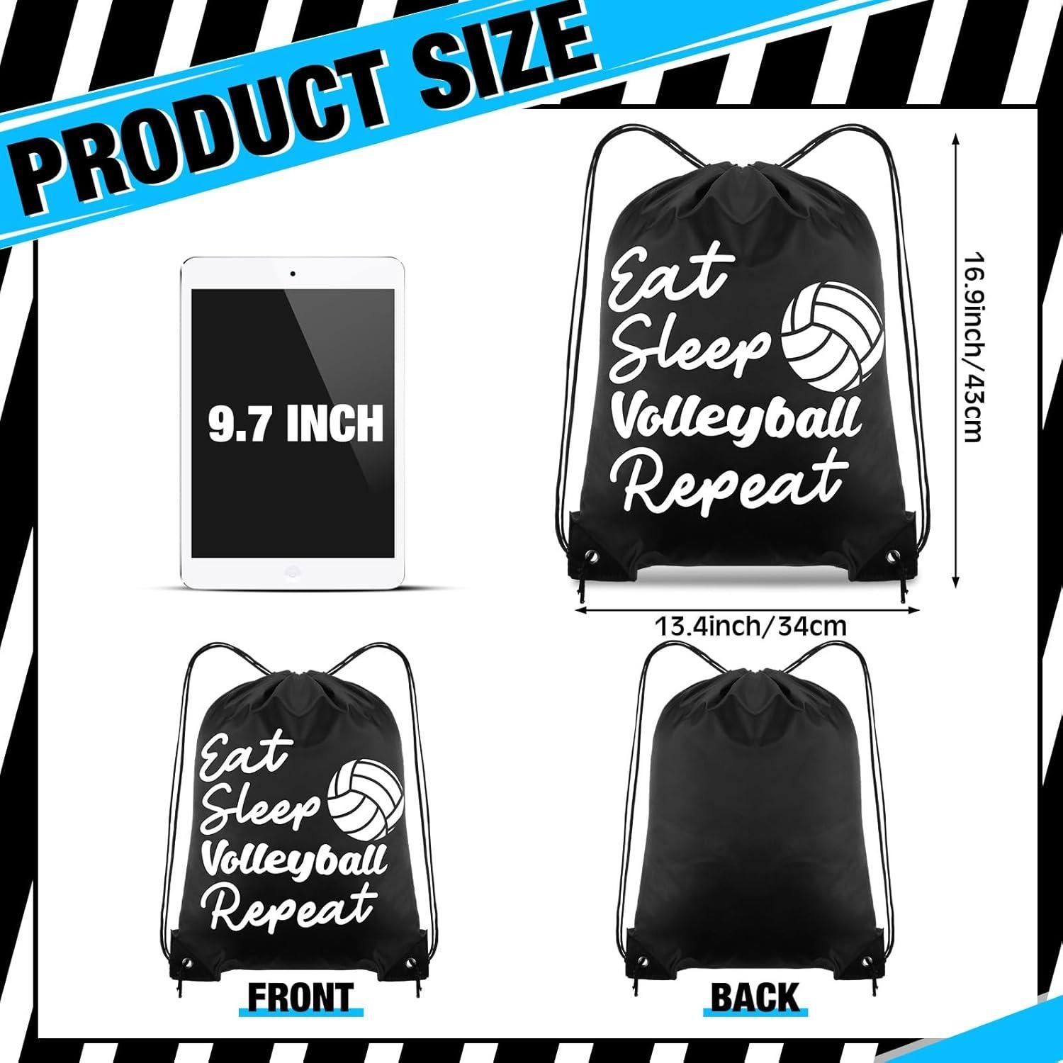 Bolsa de Cuerda Windyun 16 Pcs para Deportes - Voleibol