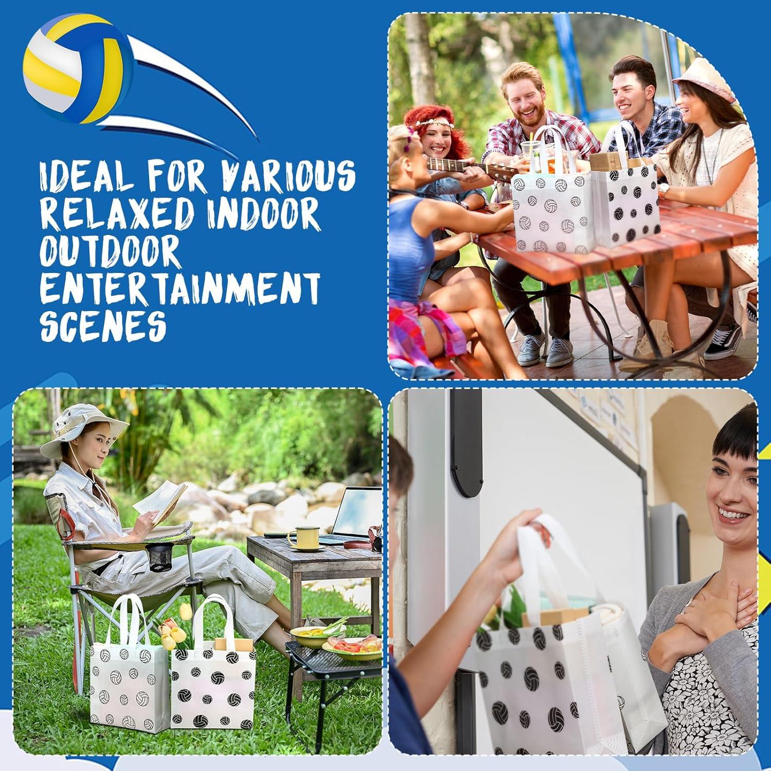 Bolsas de Regalo Voleibol Sweetude 24 Pcs 22x22 cm