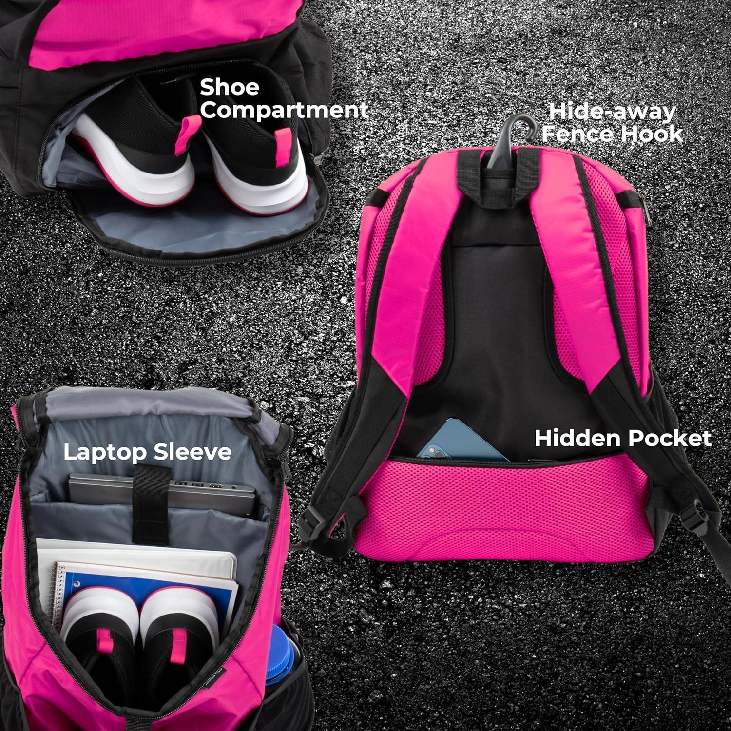 Mochila Deportiva Athletico 50L Unisex para Baloncesto y Fútbol