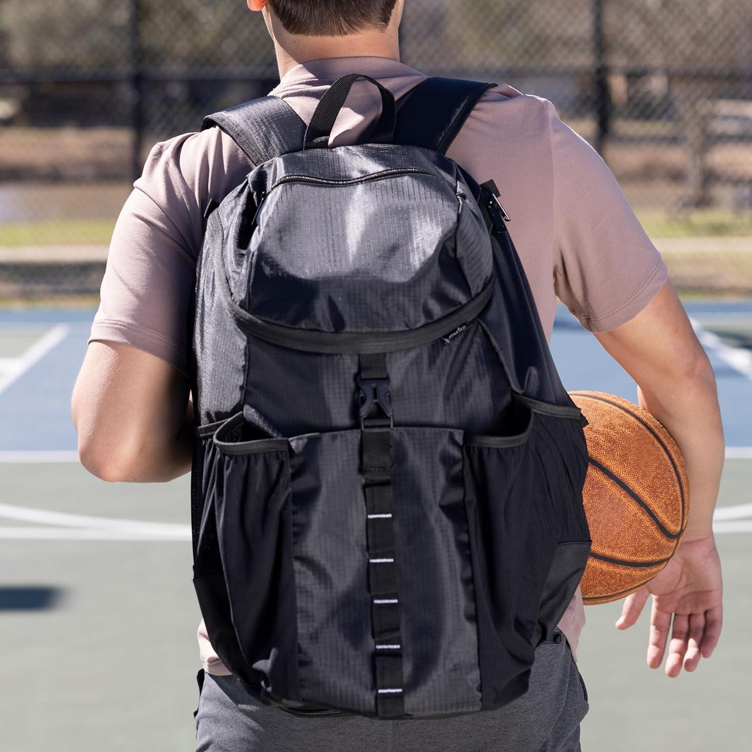 Mochila Deportiva Athletico 50L Unisex para Baloncesto y Fútbol