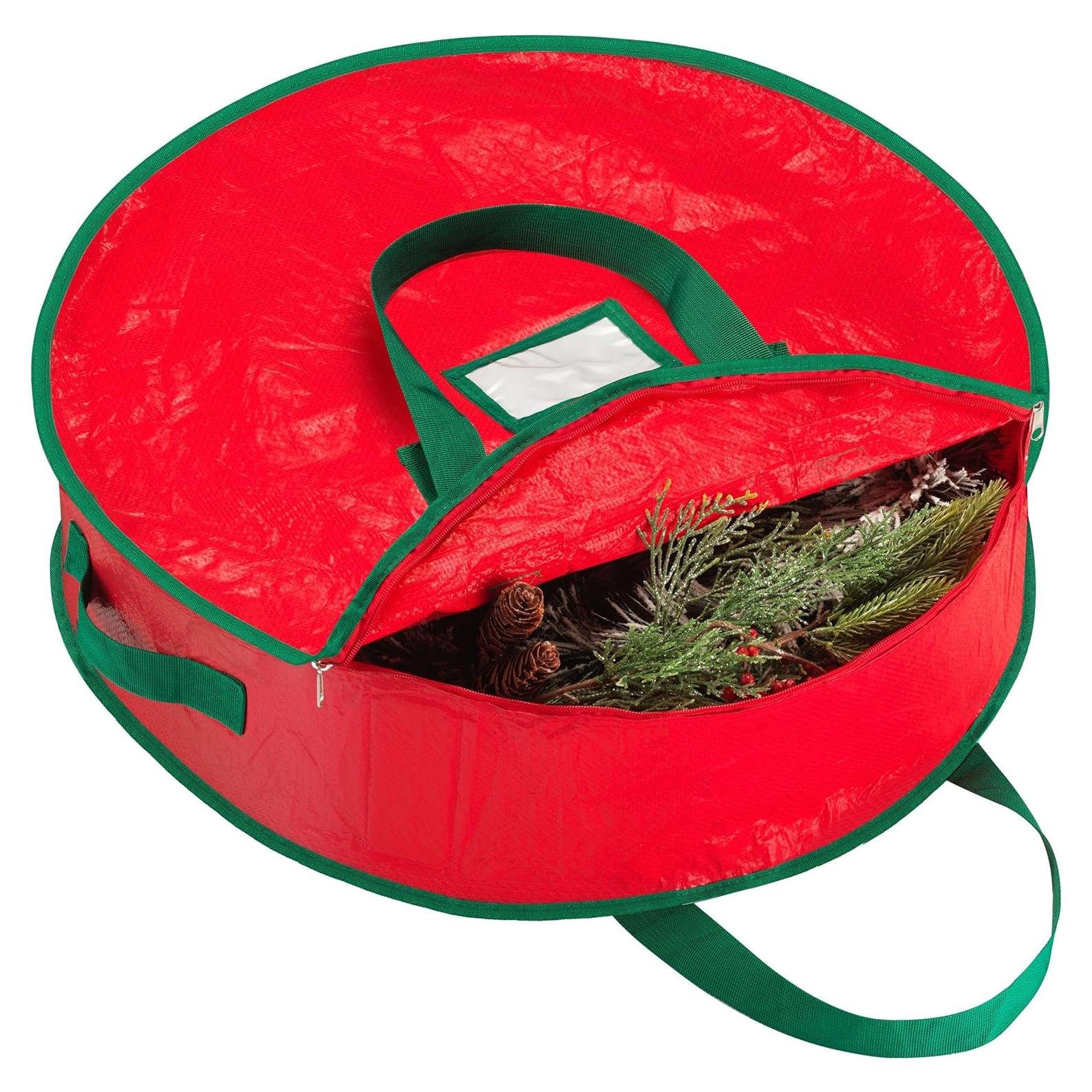 Bolsa de Almacenamiento para Corona de Navidad Handy Laundry 76.2 cm