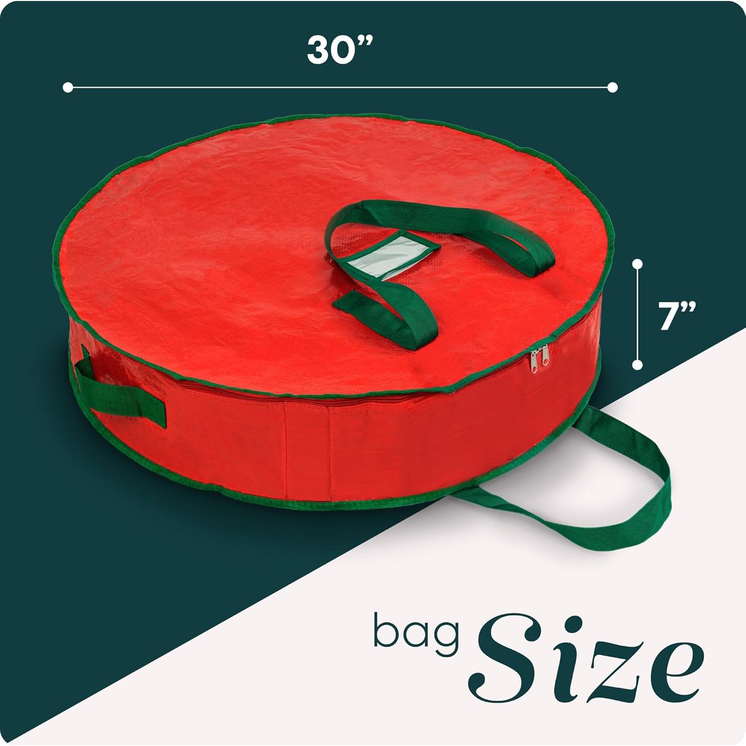 Bolsa de Almacenamiento para Corona de Navidad Handy Laundry 76.2 cm